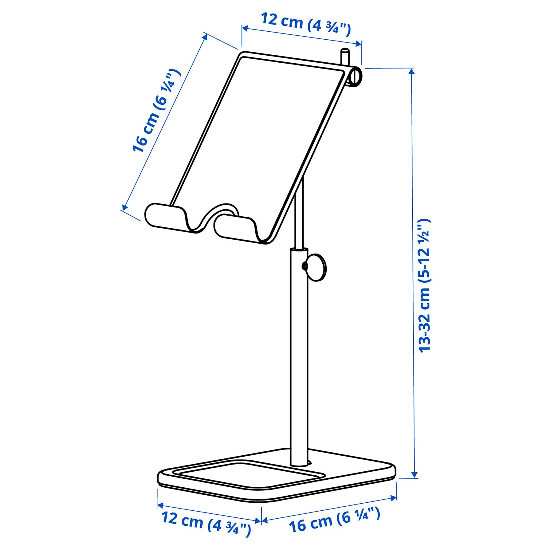 HAVREHOJ, holder for tablet, 405.345.76
