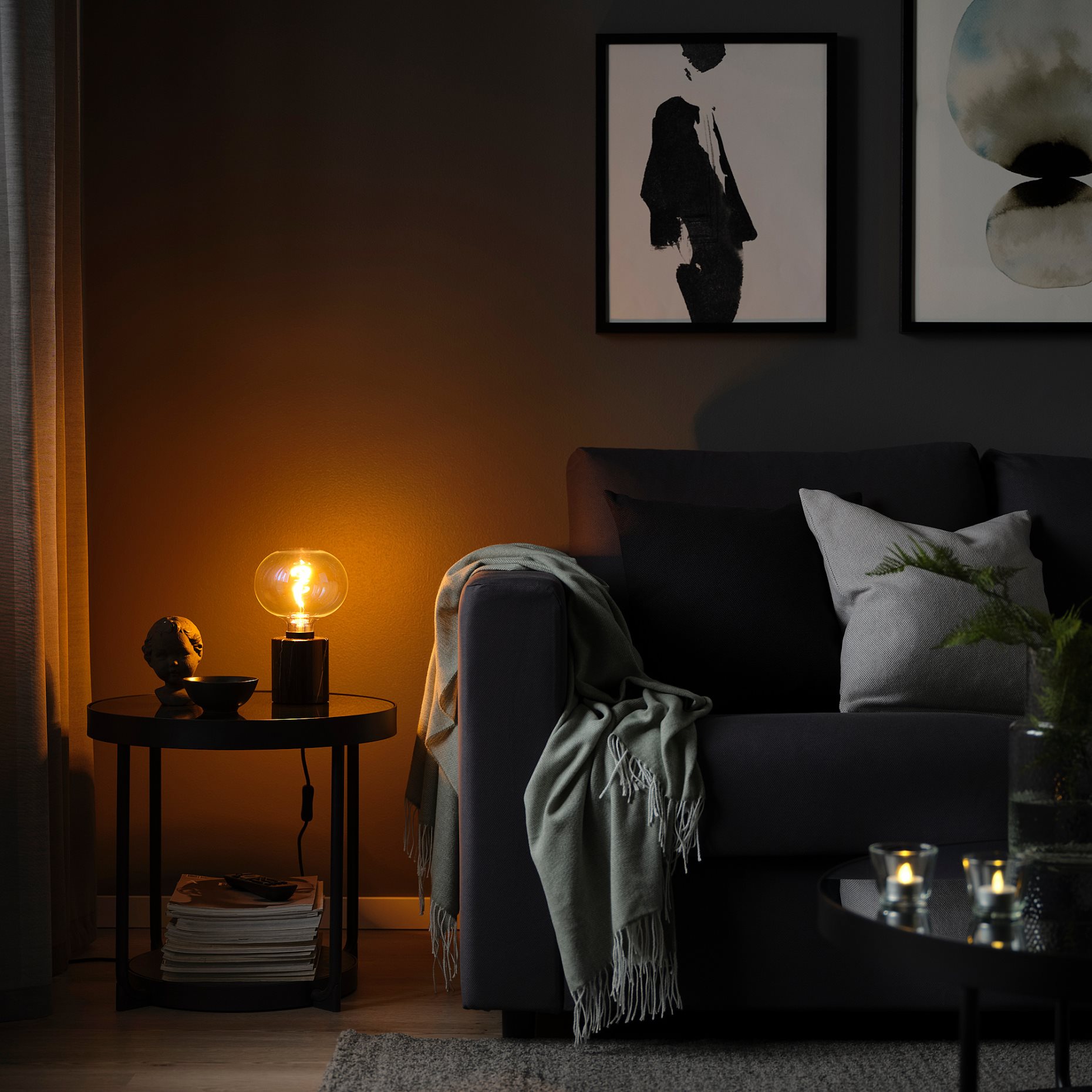 MOLNART, λαμπτήρας LED E27 260 lumen/ελλειπτικού σχήματος, 150 mm, 405.404.45