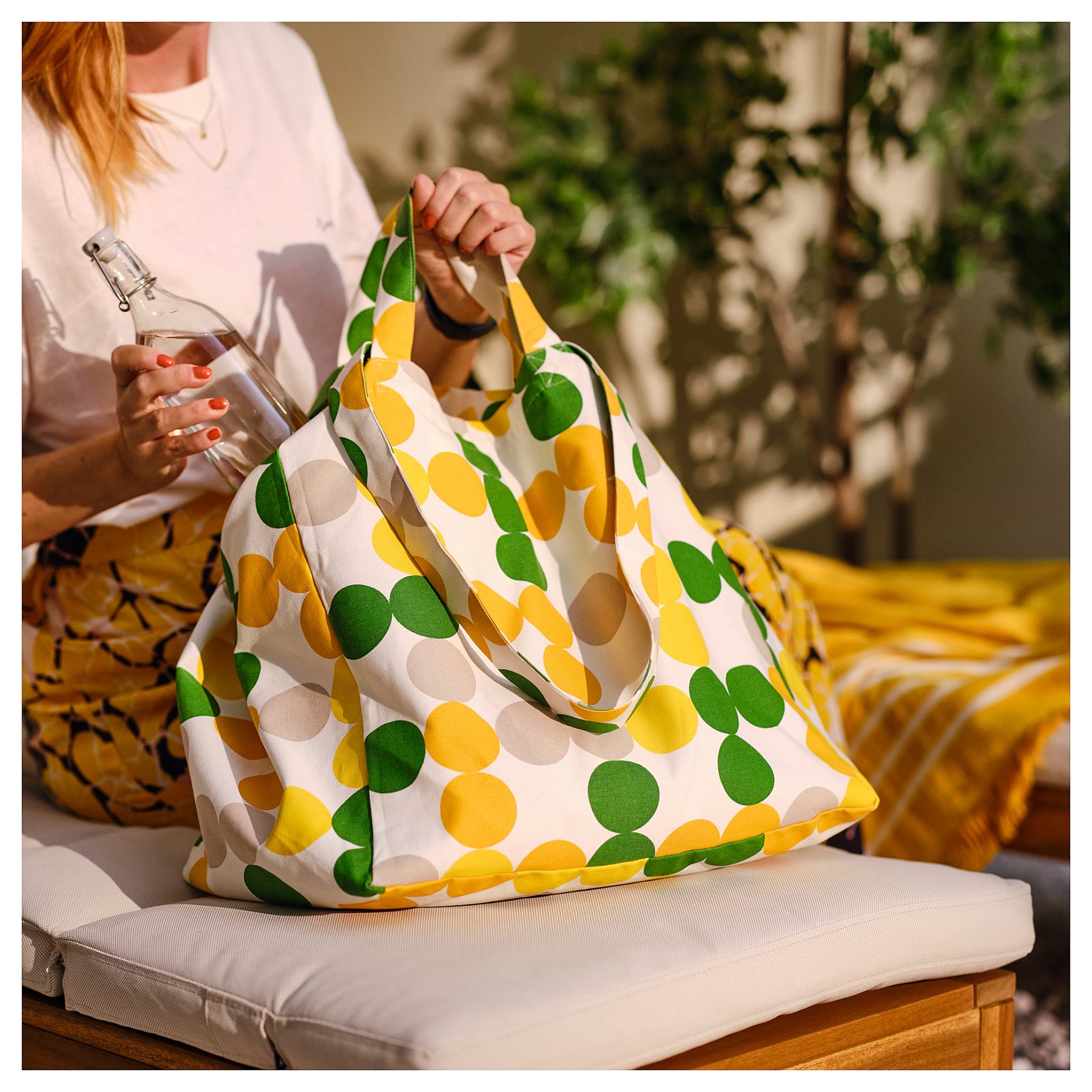 BROGGAN, beach bag, 41x28x39 cm/45 l, 405.707.86