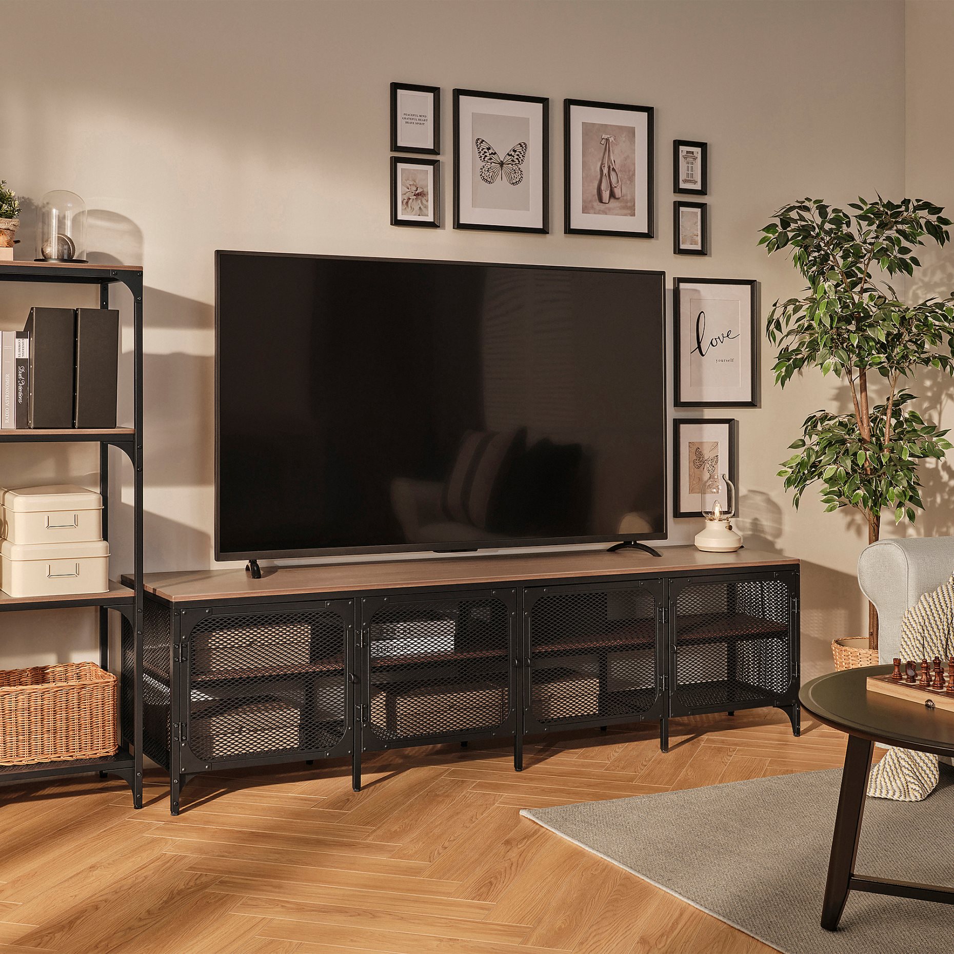 FJÄLLBO, έπιπλο TV, 198x45x54 cm, 405.790.32
