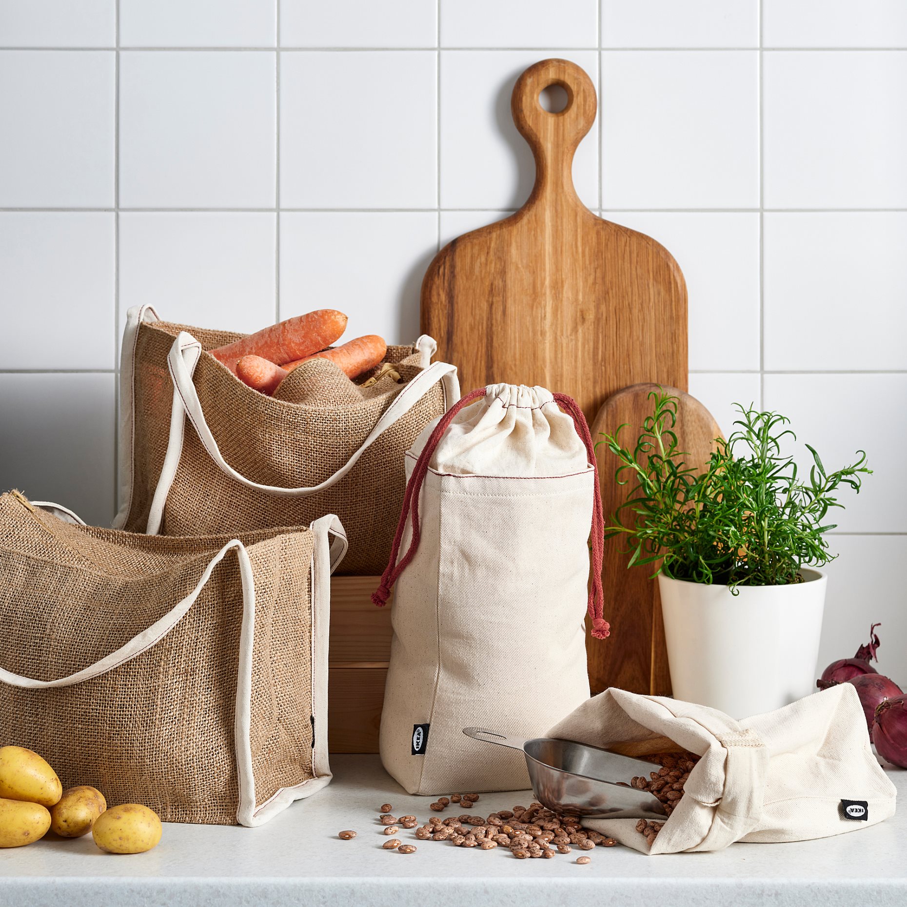 GULLRISMOTT, food storage bag for dry goods/2 piece, 3.3 l, 405.818.03