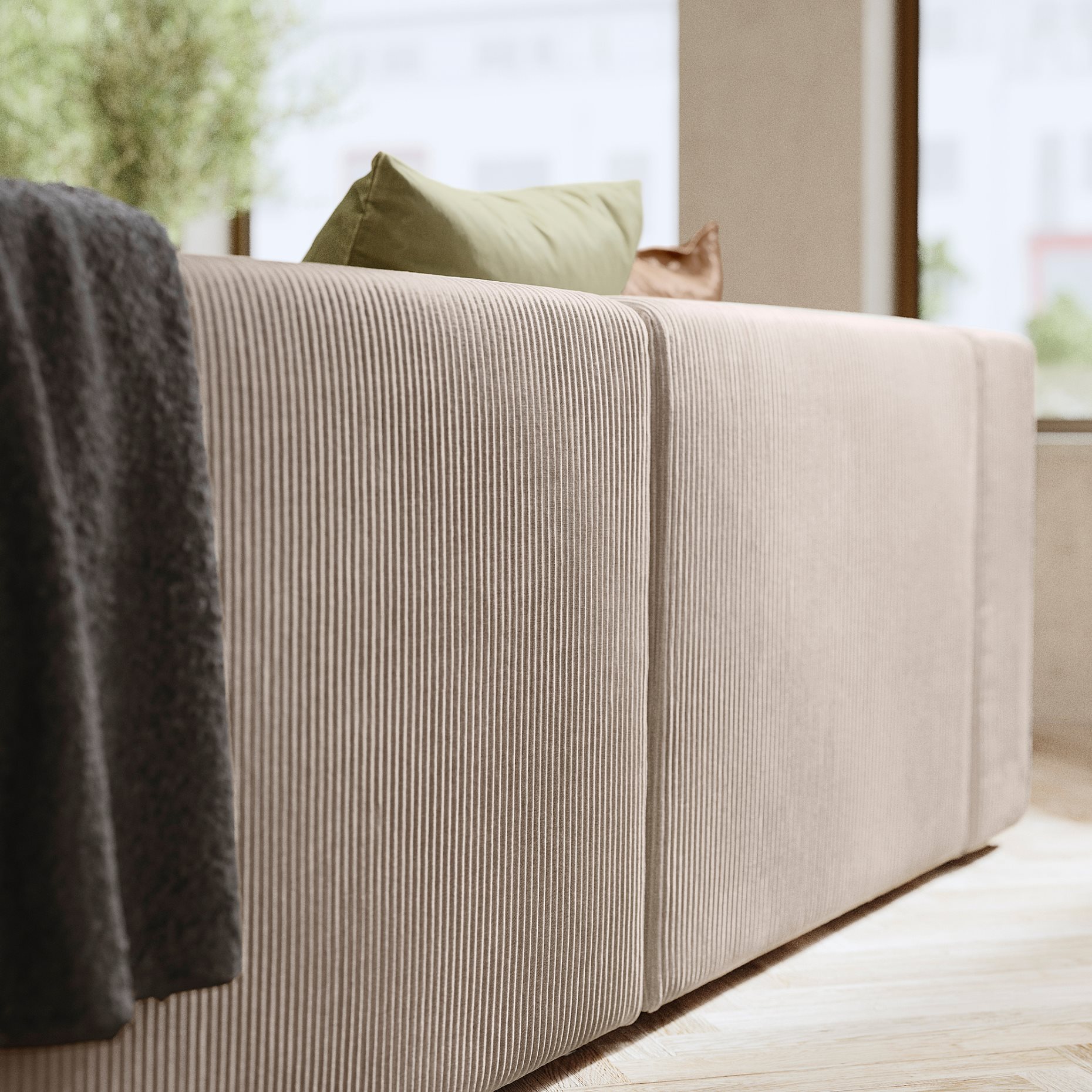 JÄTTEBO, 3-seat modular sofa, 494.851.33