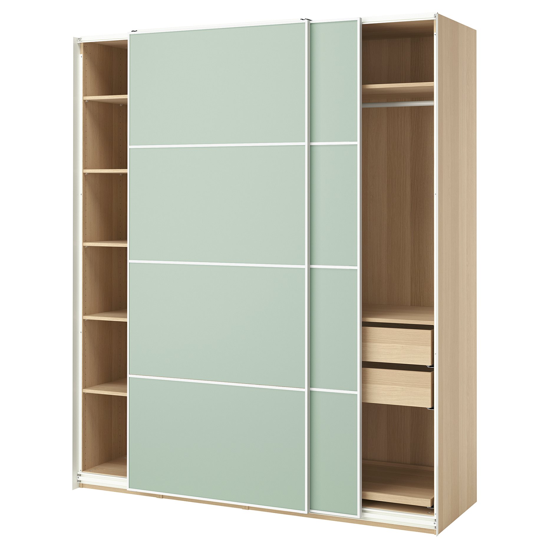 PAX/MEHAMN, wardrobe combination, 200x66x236 cm, 495.517.45