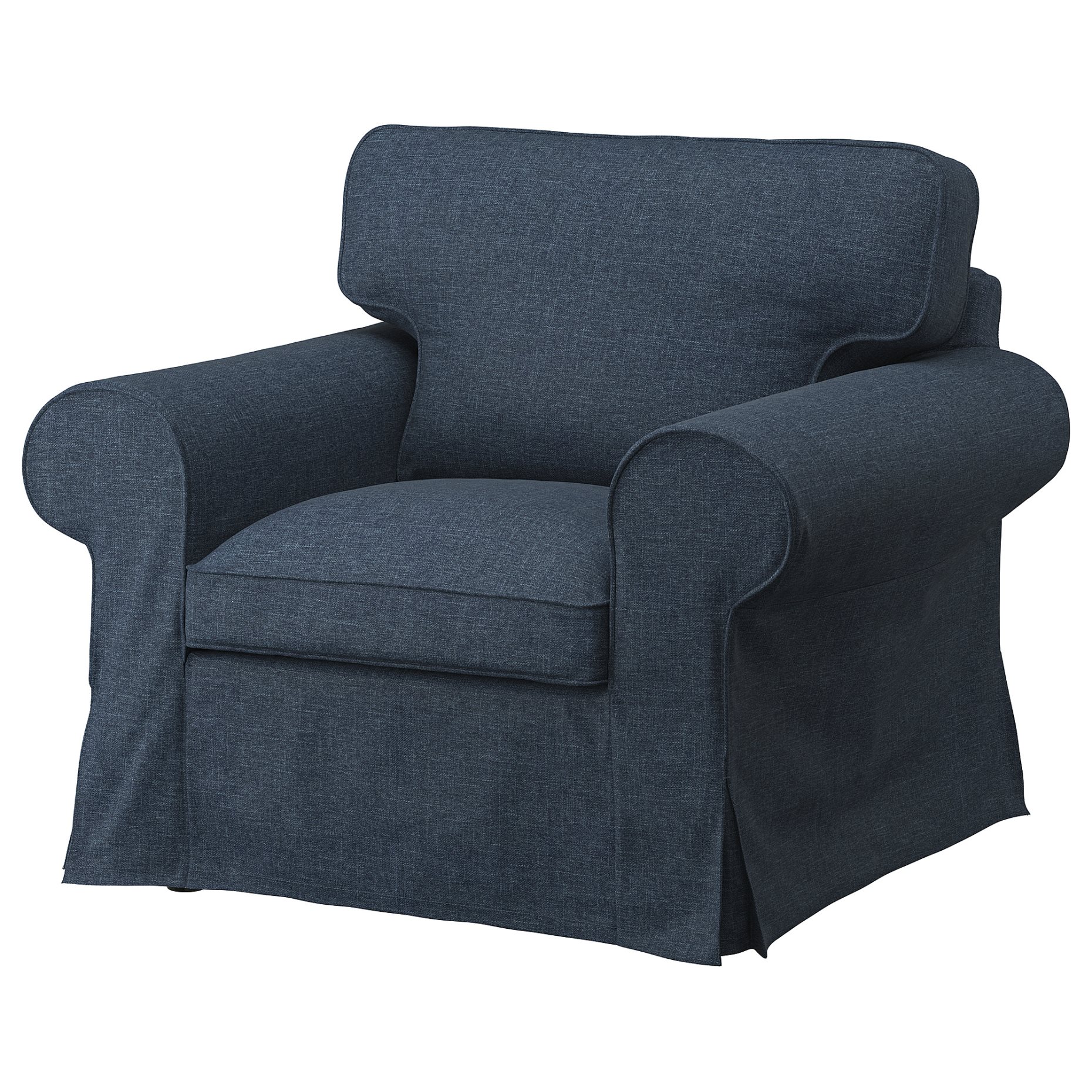 EKTORP, armchair and footstool, 495.538.67