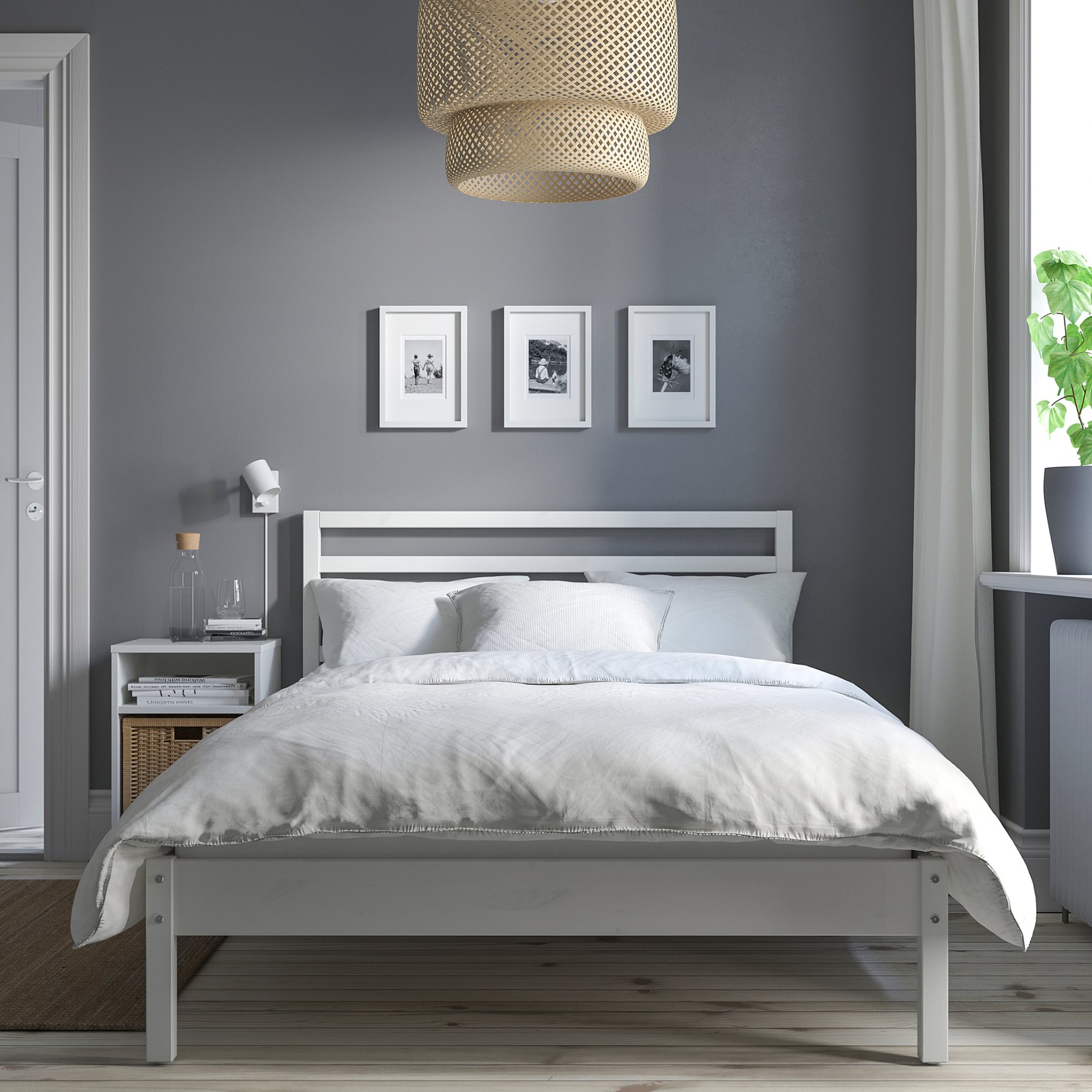 TARVA, bed frame, 120x200 cm, 495.539.33