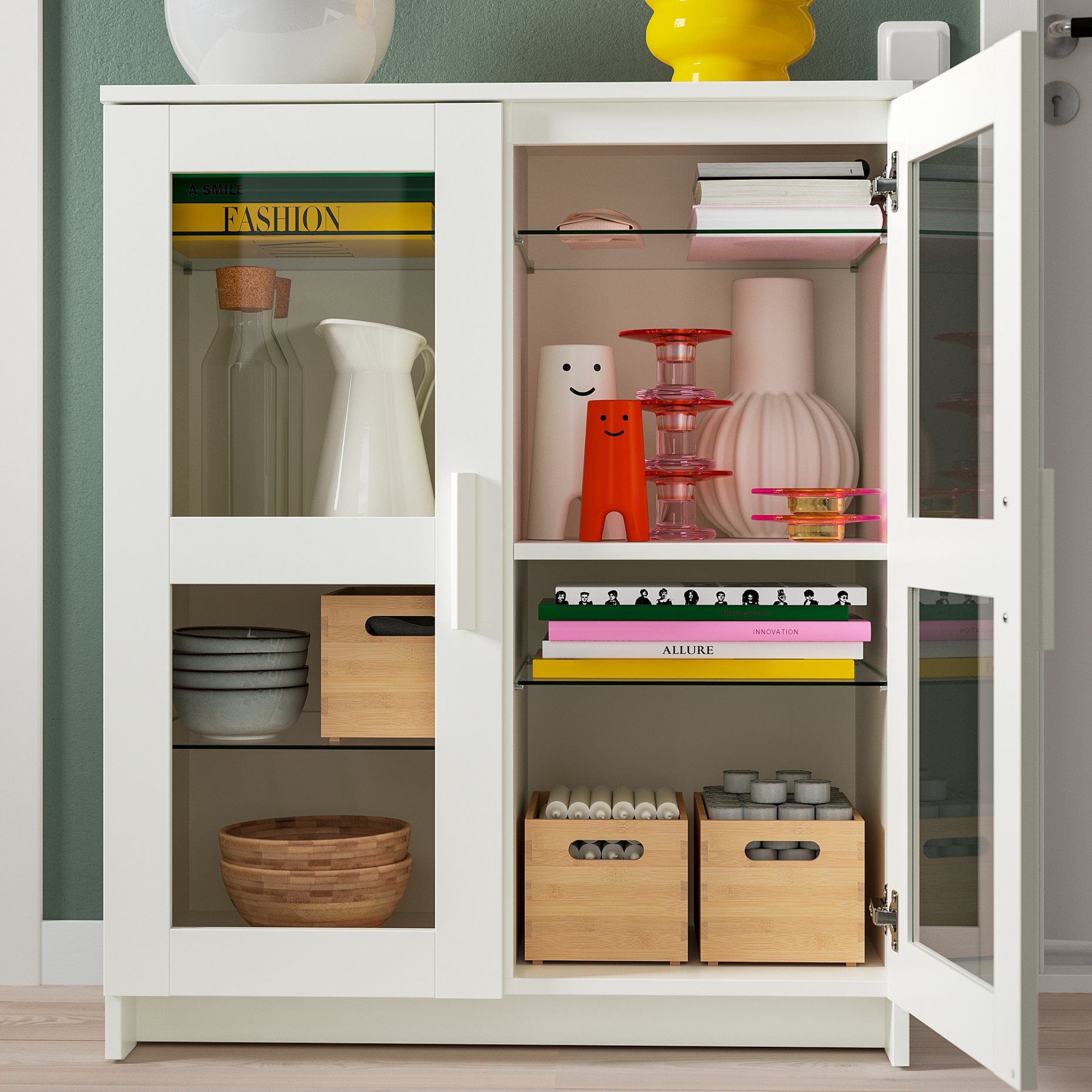 BRIMNES, cabinet with doors, 503.006.66