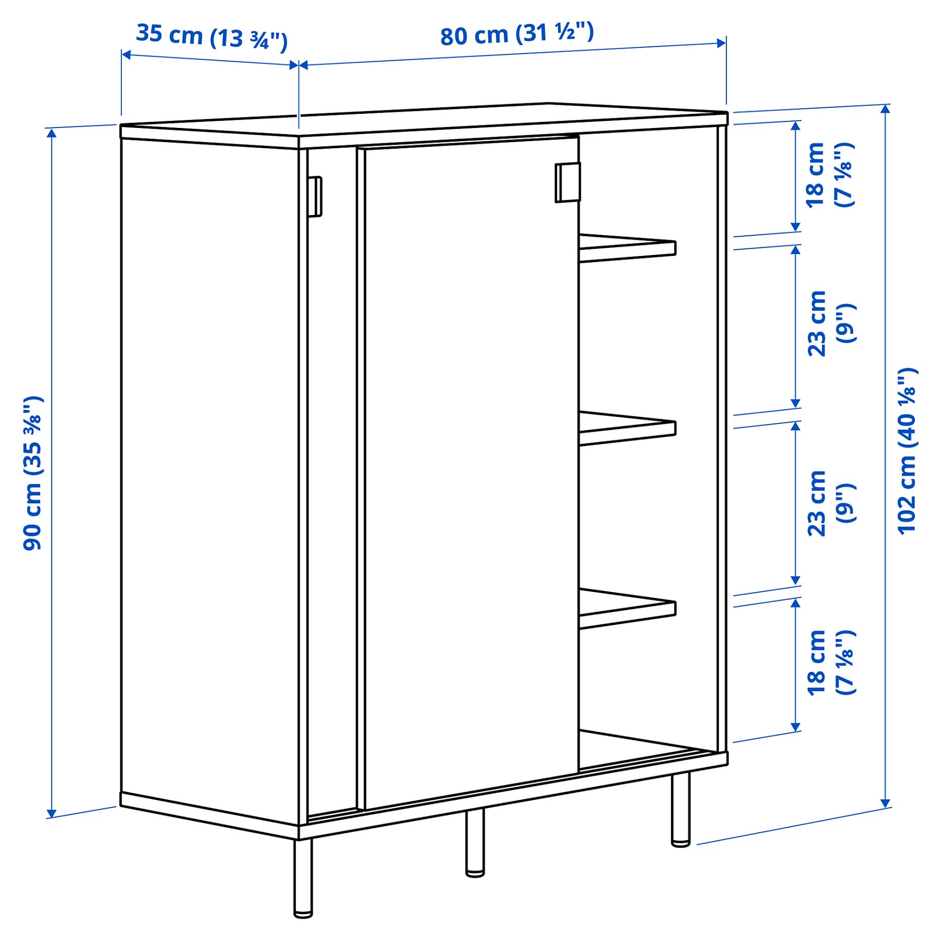 MACKAPÄR, shoe cabinet/storage, 503.347.51