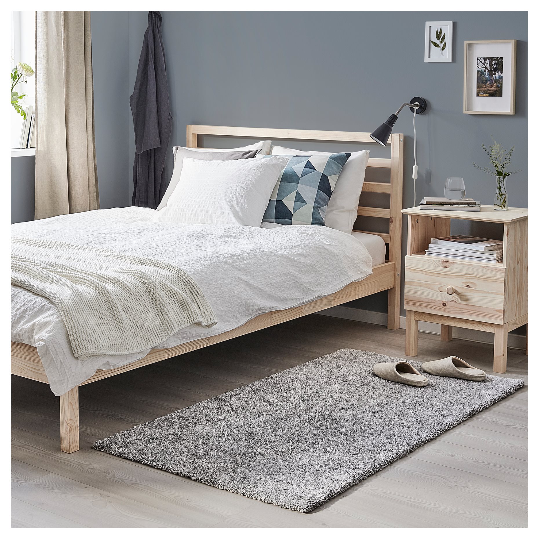 STOENSE, rug low pile, 80x150 cm, 504.268.35
