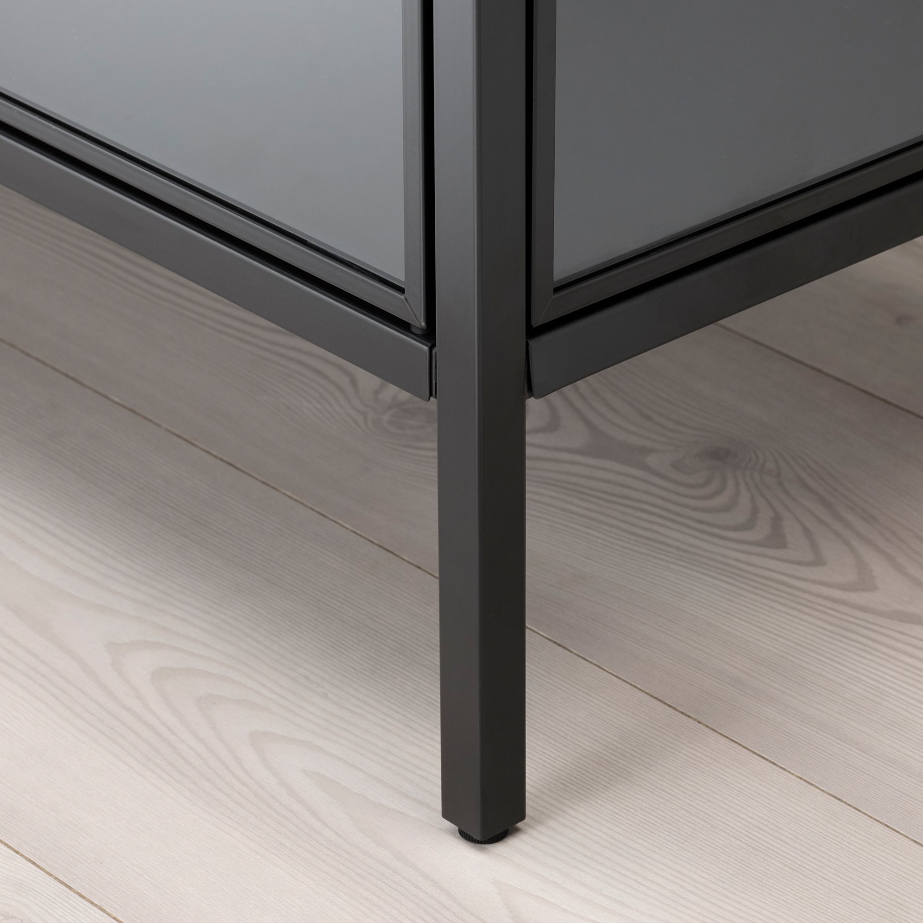 RUDSTA, glass-door cabinet, 80x37x120 cm, 504.501.37