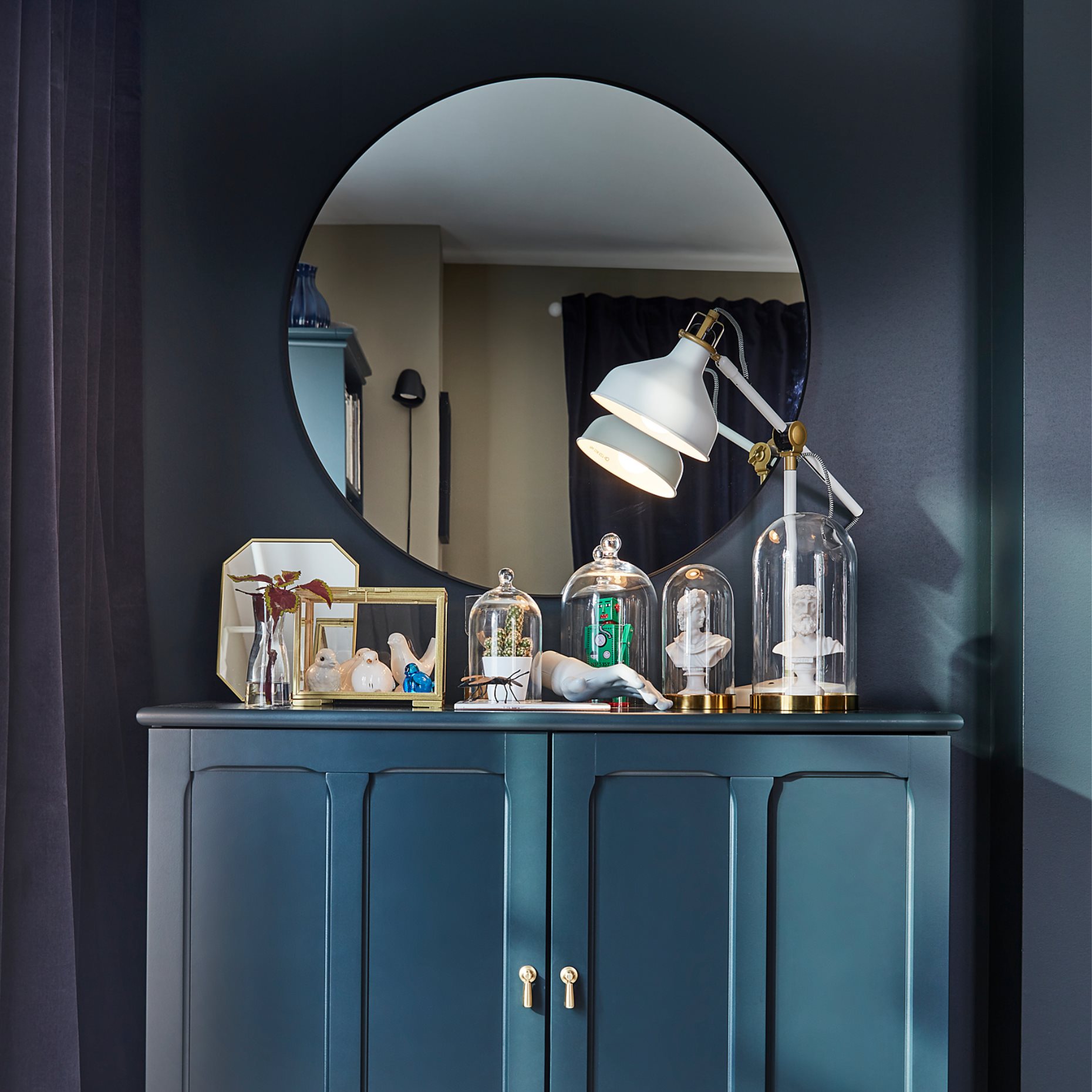 LINDBYN, mirror, 80 cm, 504.586.14