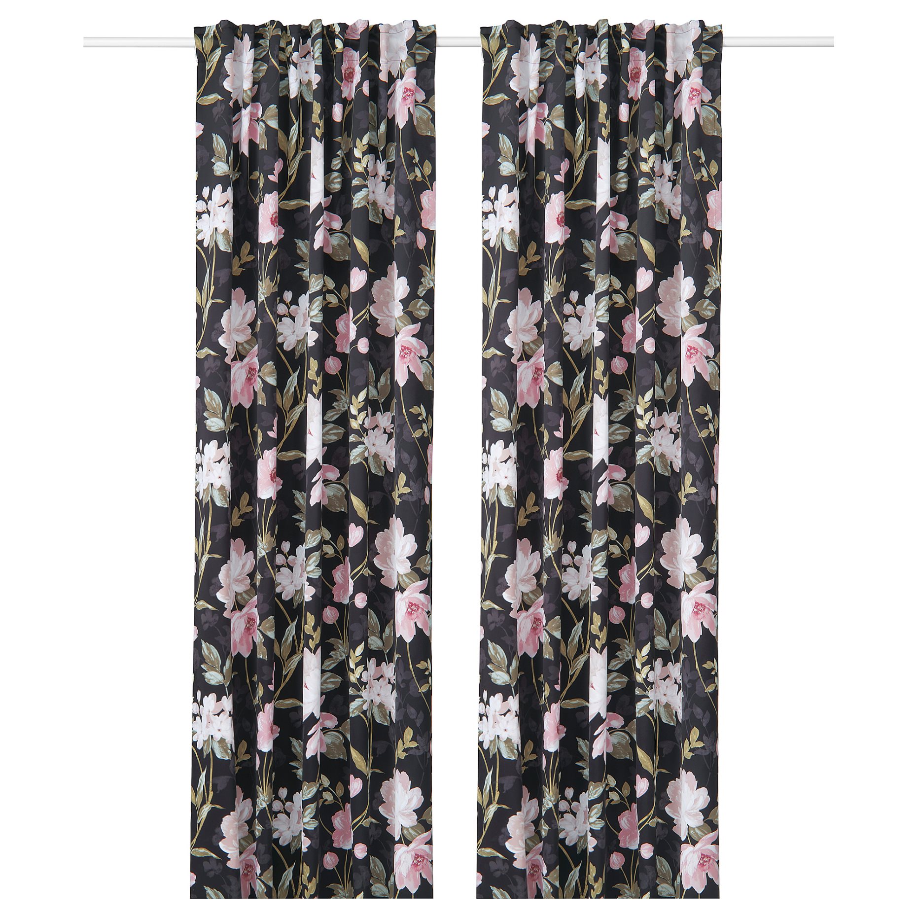 ROSENMOTT, block-out curtains, 1 pair, 504.630.07