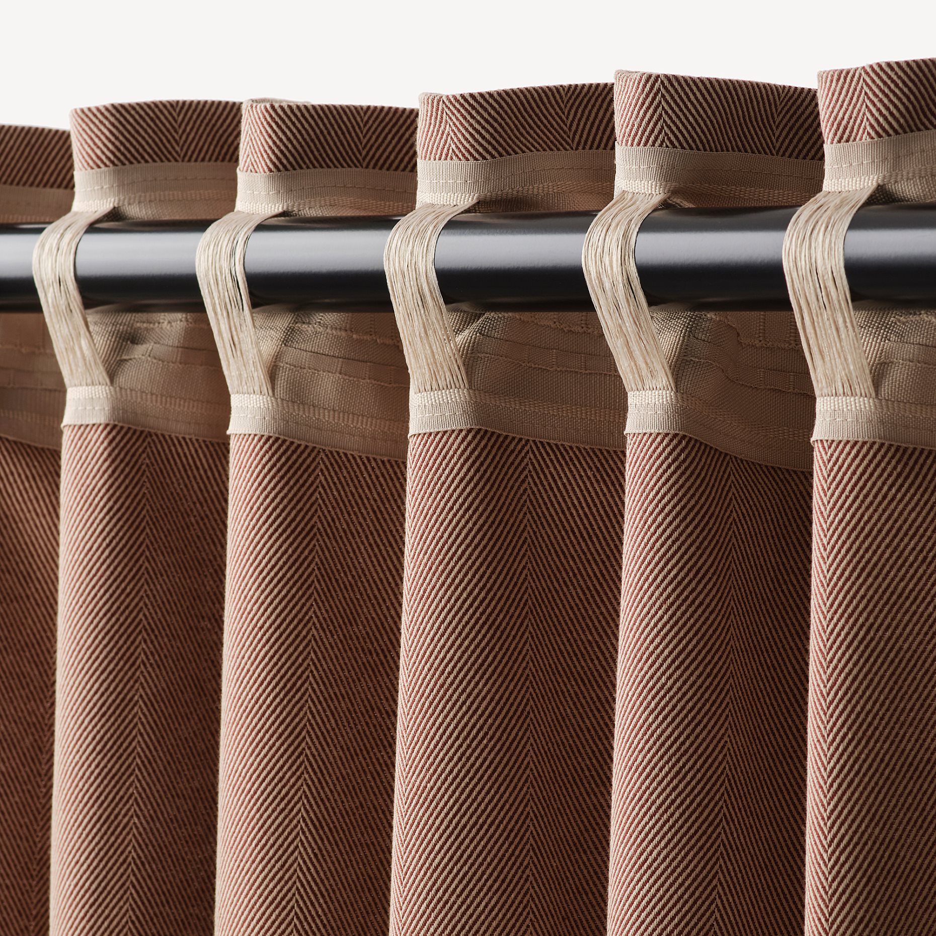 TIBAST, κουρτίνες μερικής συσκότισης 145x300 cm, 2 τεμ., 504.666.66