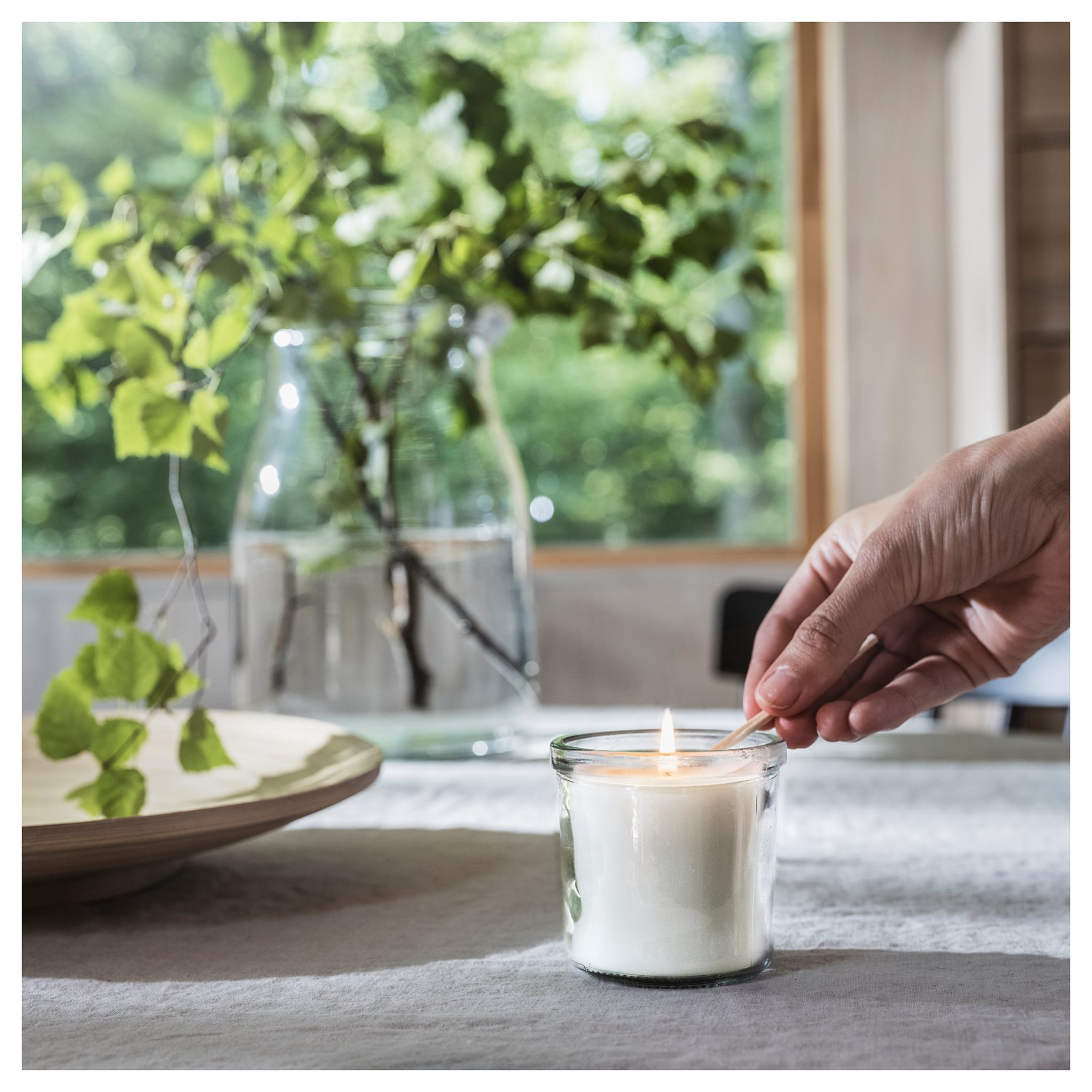 ADLAD, scented candle in glass/Scandinavian Woods/, 20 hr, 505.021.03