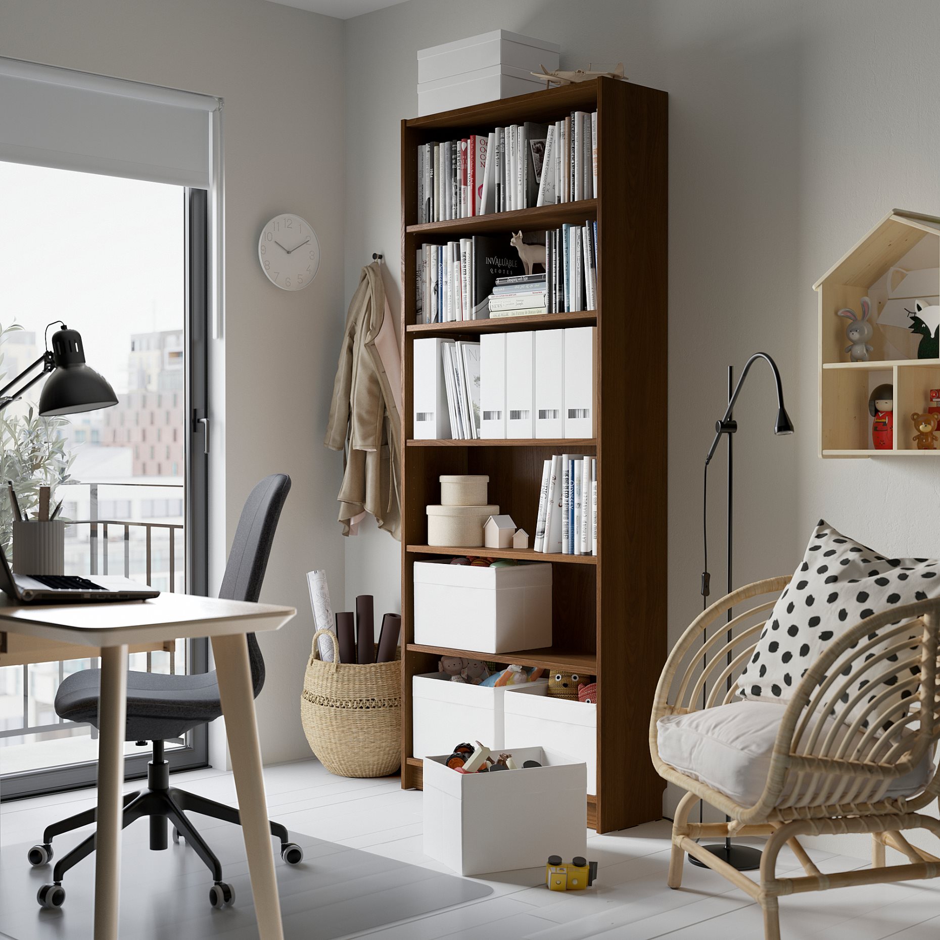 BILLY, bookcase, 80x28x202 cm, 505.086.52