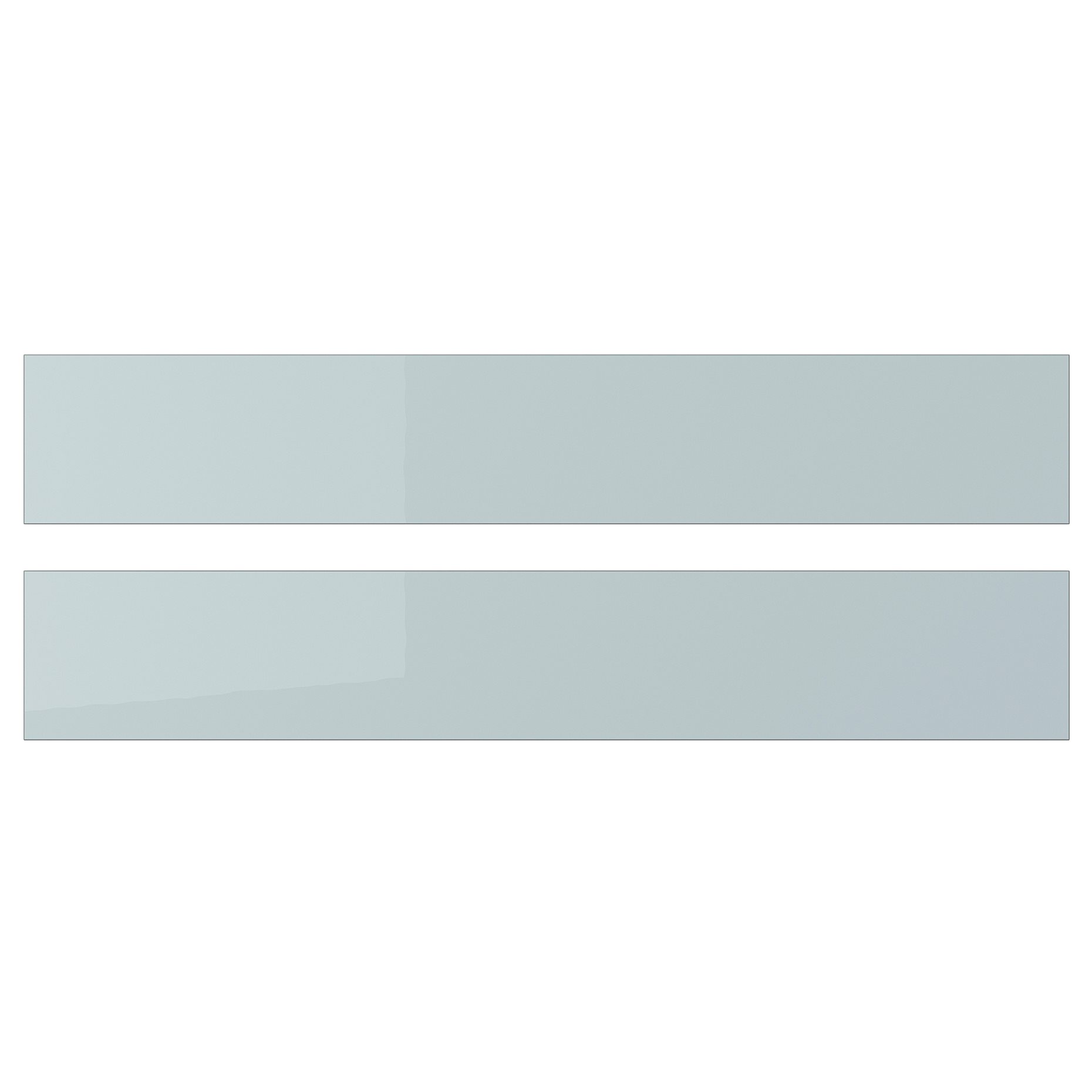 KALLARP, drawer front/high-gloss 2 pack, 60x10 cm, 505.201.59