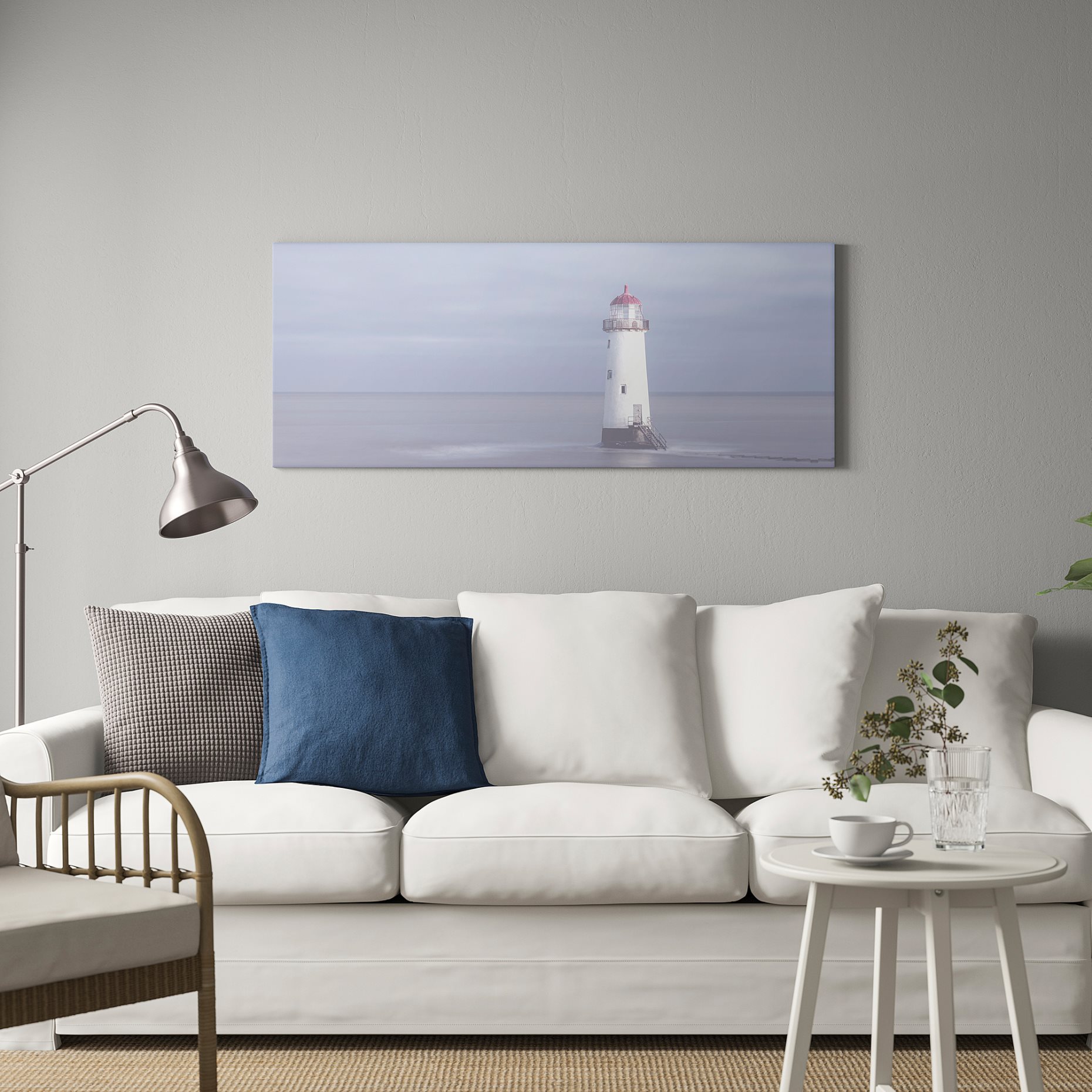 PJÄTTERYD, πίνακας/φάρος, 140x56 cm, 505.709.17
