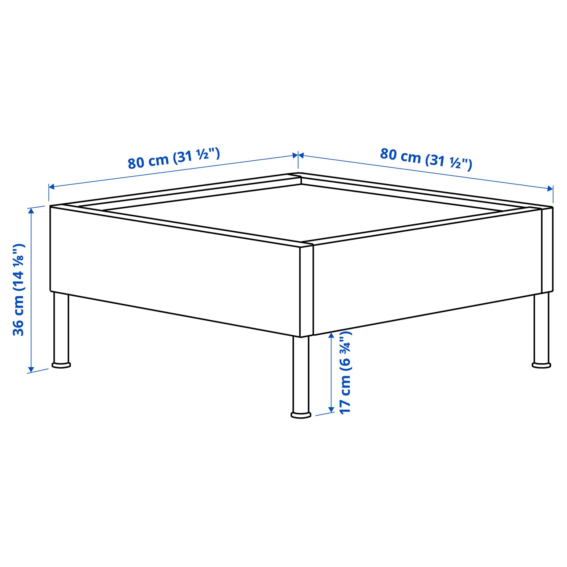 VITTSKÄR, 1-seat section for modular sofa, outdoor, 505.751.99