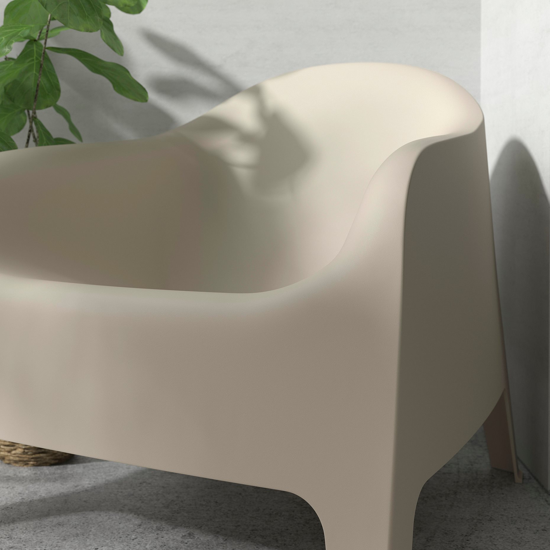 SKARPÖ, armchair, outdoor, 505.758.11