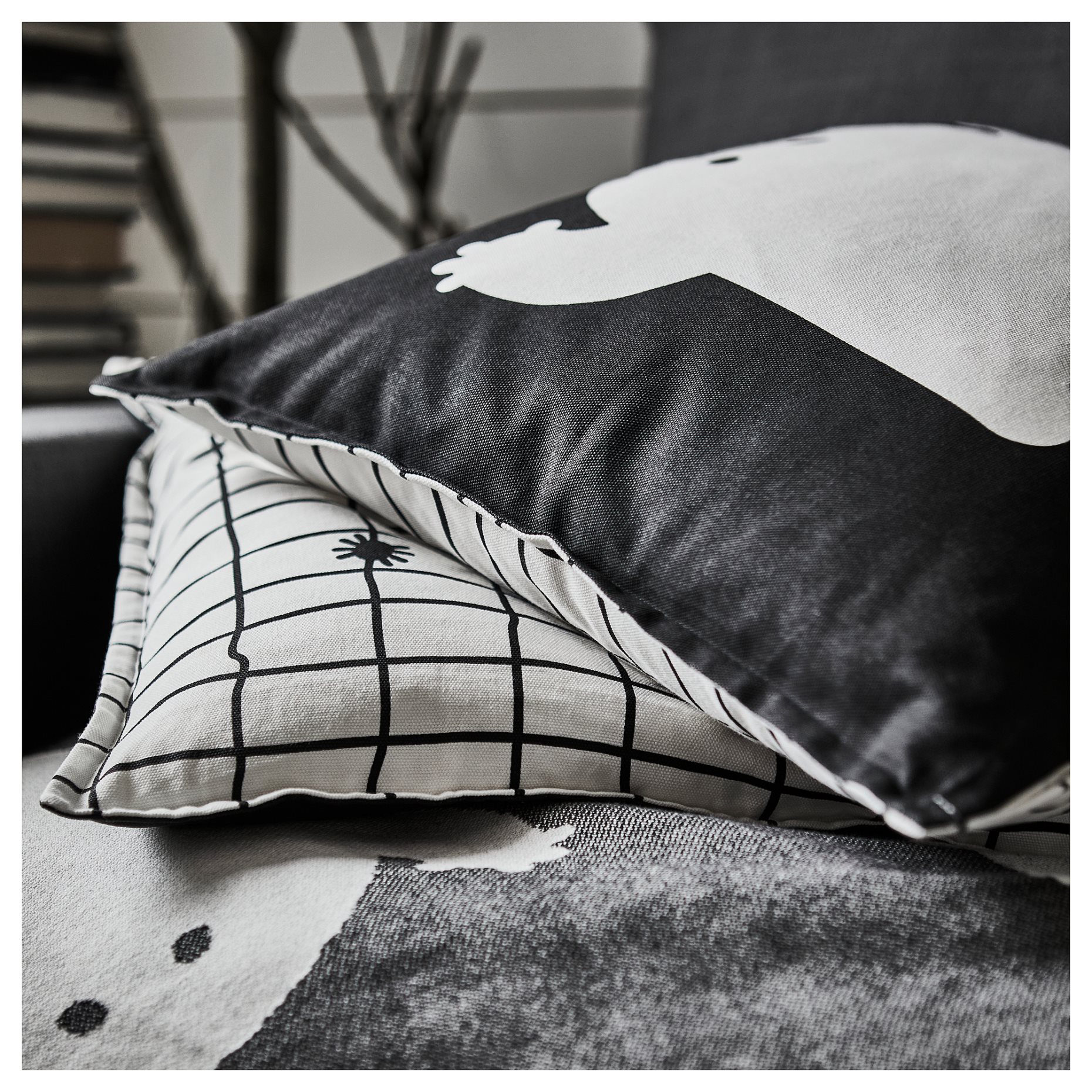 KUSTFYR, cushion cover, 50x50 cm, 505.995.67