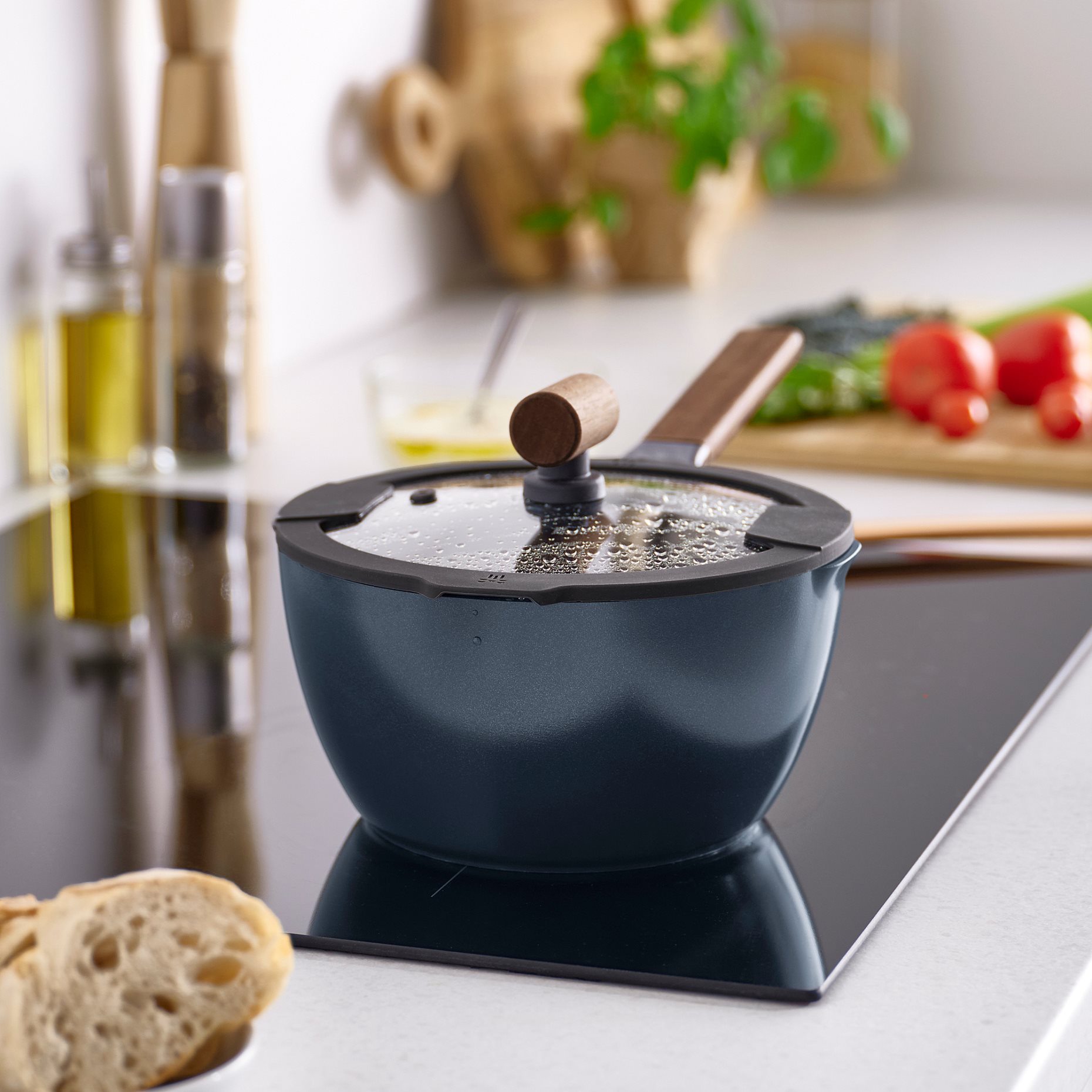 KLIPPFISK, κατσαρόλα με καπάκι και αντικολλητική επένδυση, 2.3 l, 506.025.03