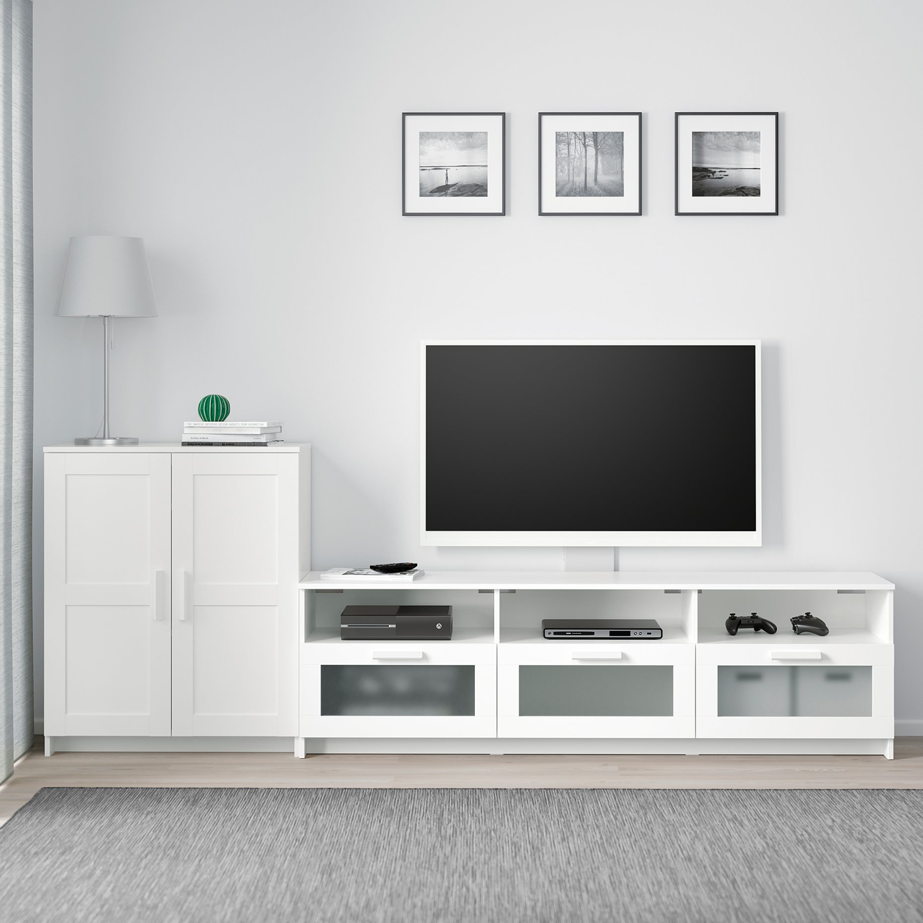 BRIMNES, TV storage combination, 592.782.13