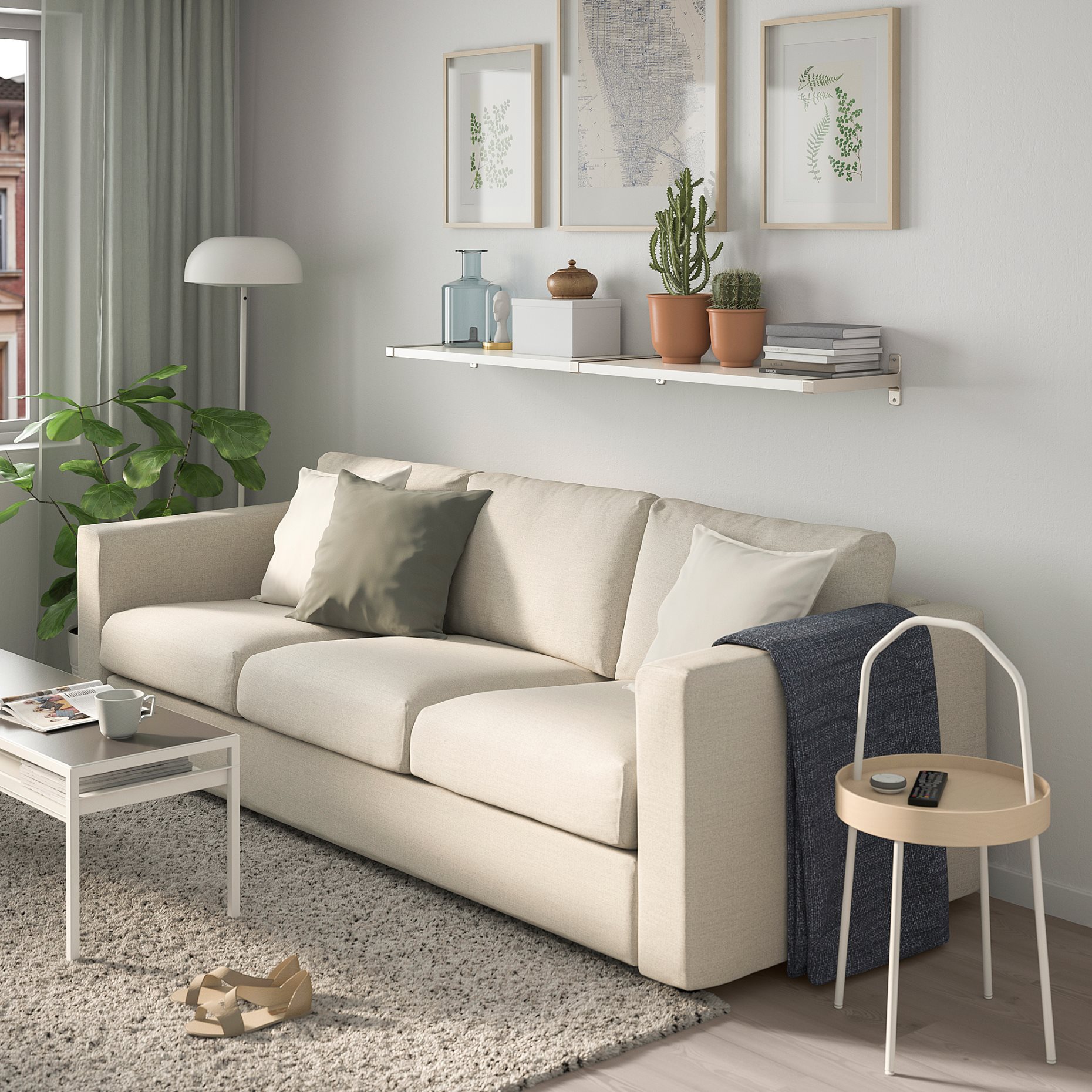 BERGSHULT/GRANHULT, wall shelf, 160x30 cm, 592.909.41