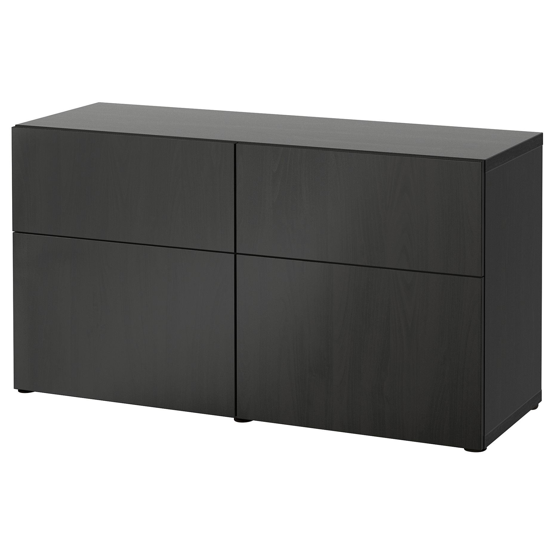 BESTÅ, storage combination with doors/drawers soft-closing, 120x42x65 cm, 593.246.15