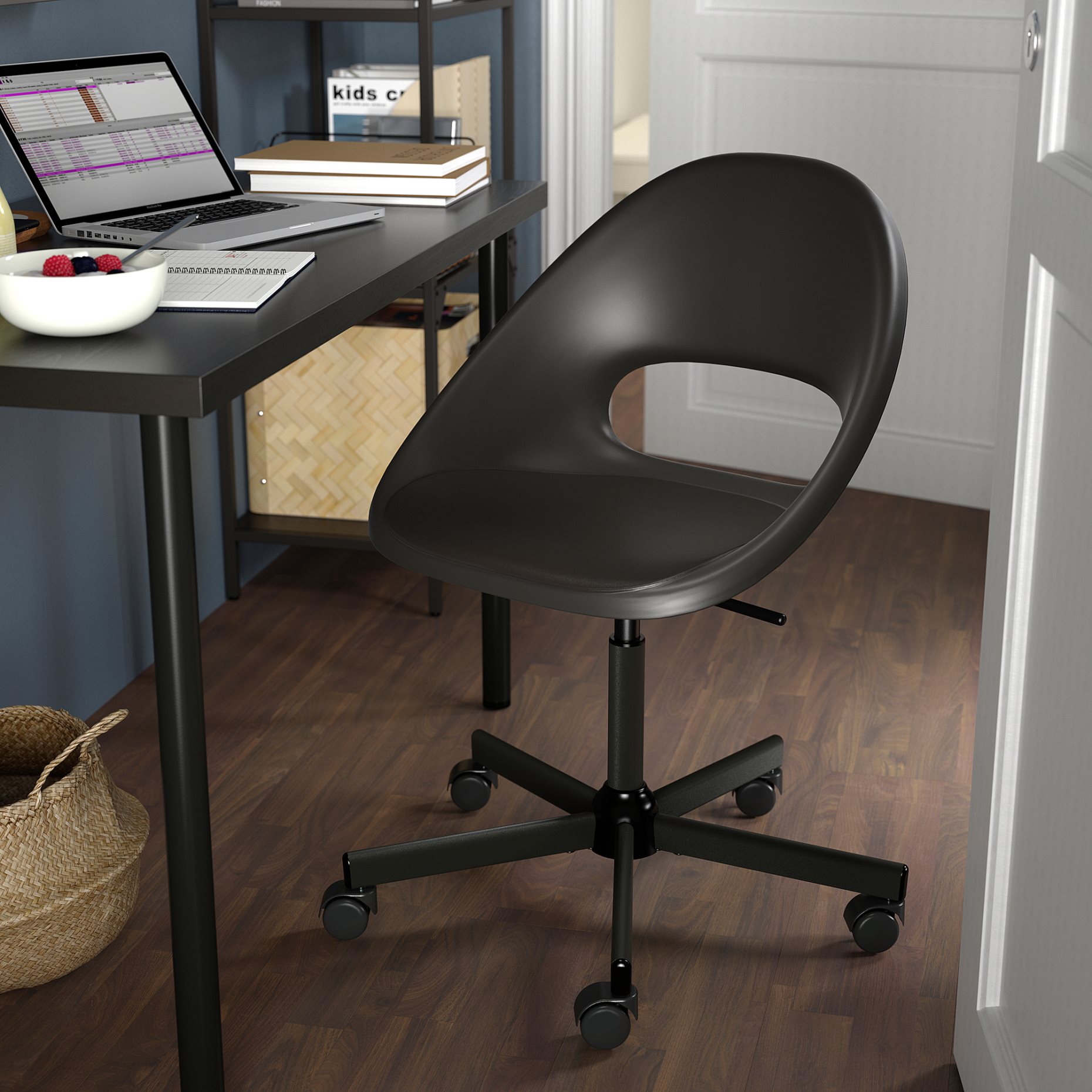 ELDBERGET/MALSKAR, swivel chair, 593.318.47