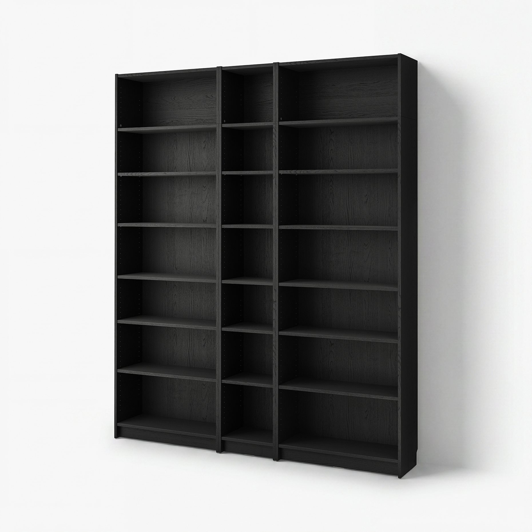 BILLY, bookcase combination with height extension units, 200x28x237 cm, 594.835.34