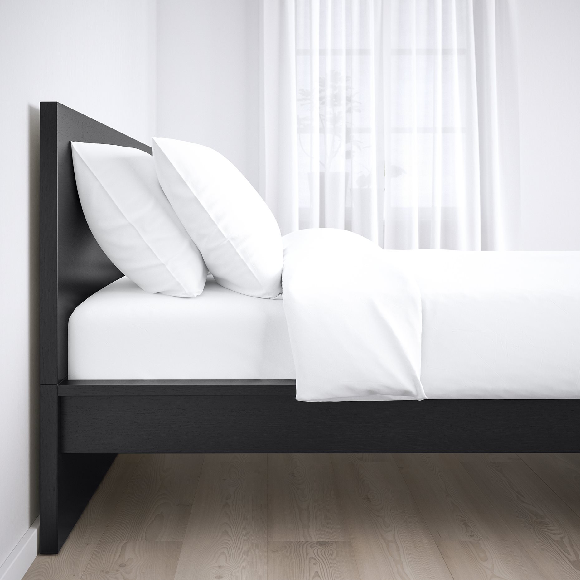 MALM, έπιπλα υπνοδωματίου, 4 τεμ. 180x200 cm, 594.951.60