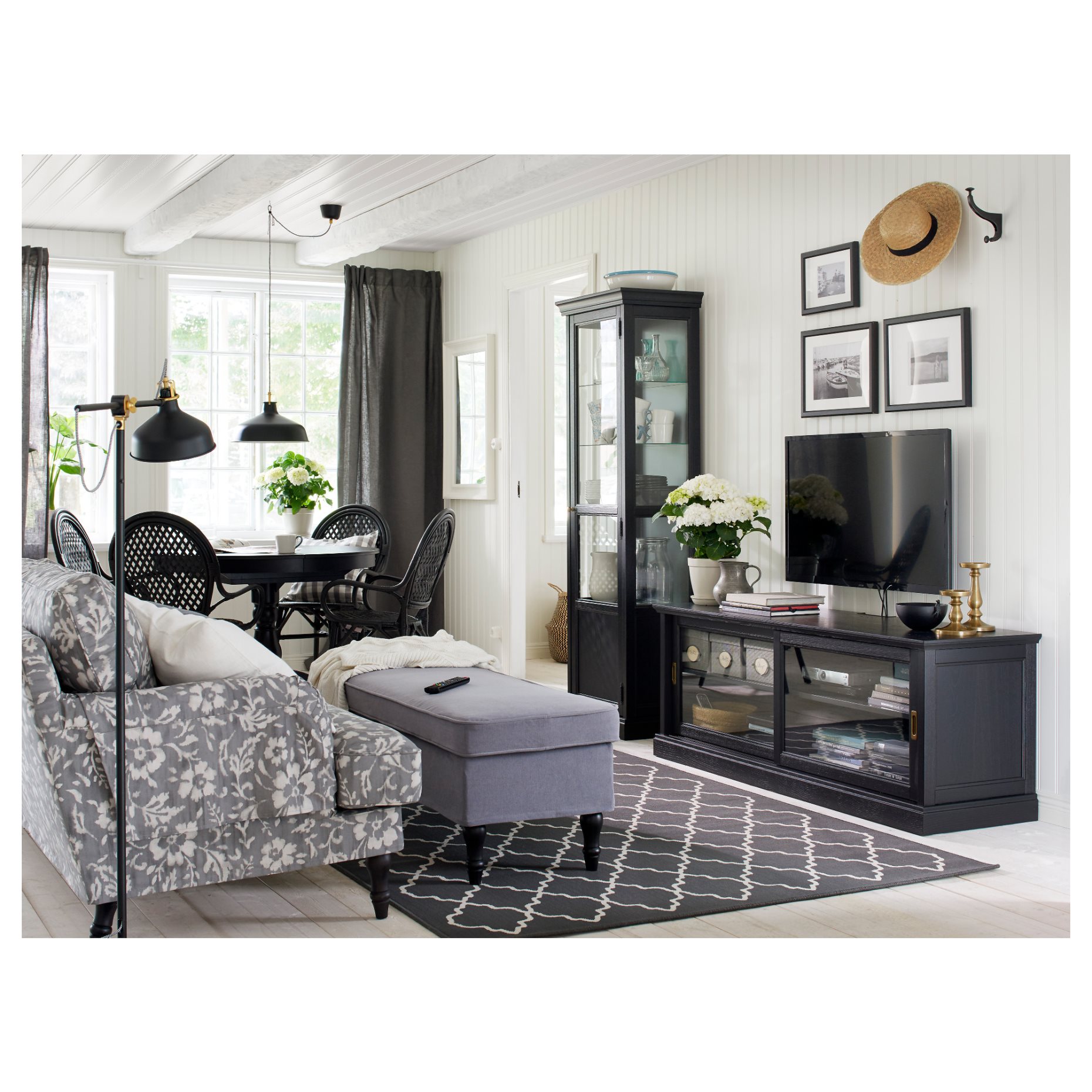 MALSJÖ, έπιπλο TV με συρόμενες πόρτες, 603.277.74