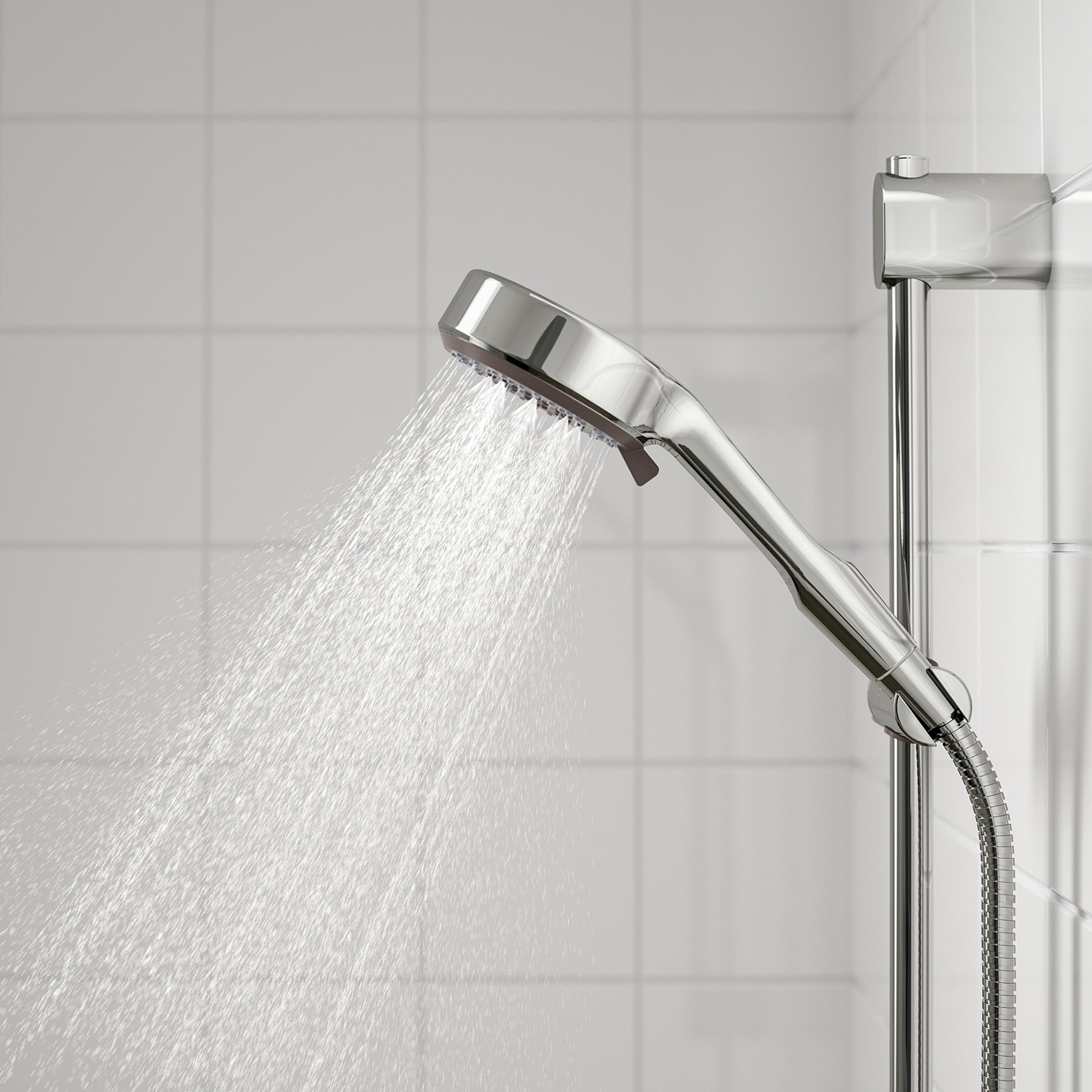 BROGRUND, τηλέφωνο ντους 5 λειτουργιών, 603.425.43