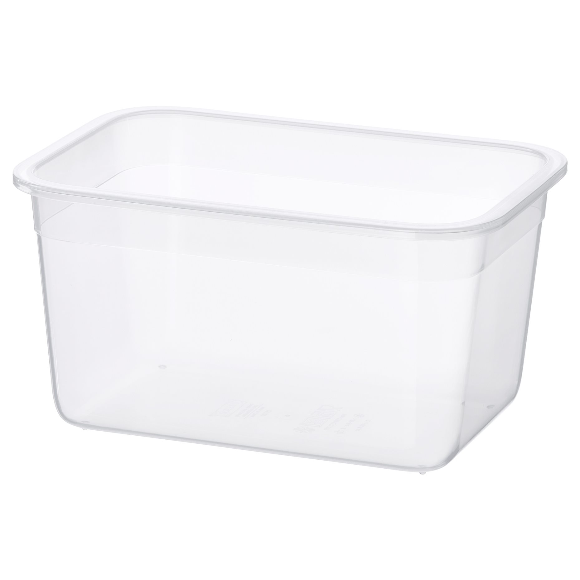 IKEA 365+, food container rectangular/plastic, 2.0 l, 603.591.52