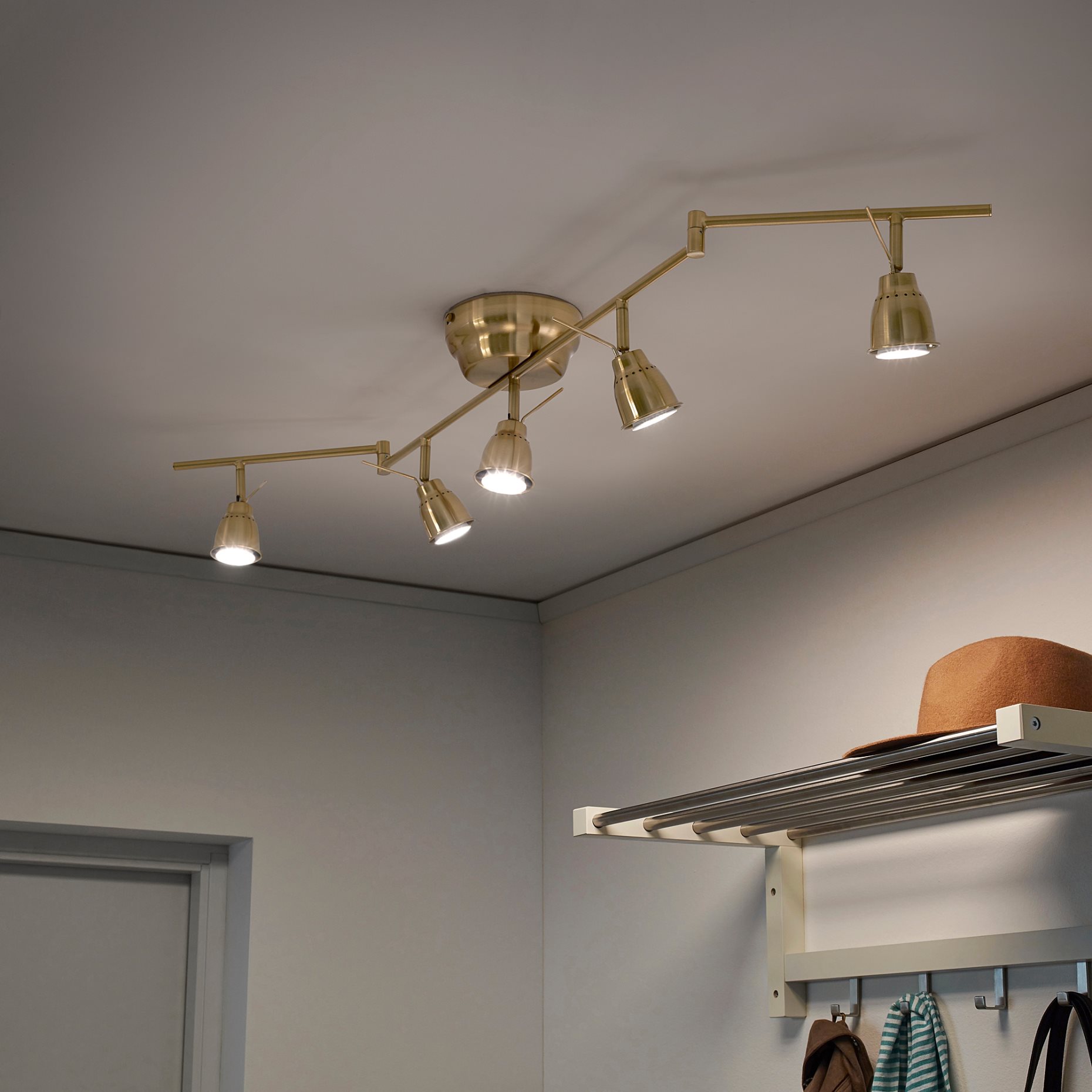 BAROMETER, ceiling track, 5-spots, 603.646.34