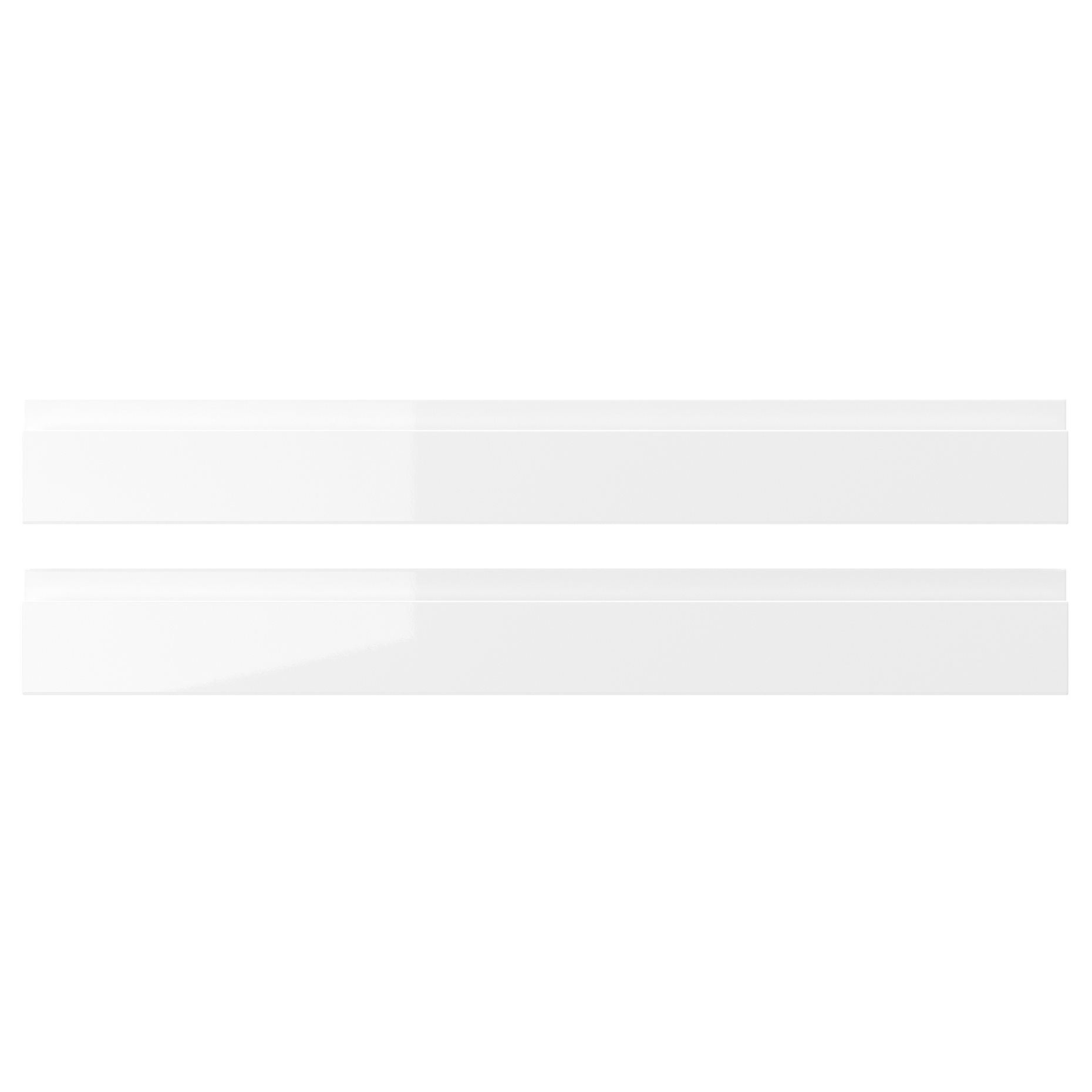 VOXTORP, drawer front/high-gloss, 80x10 cm, 603.975.02