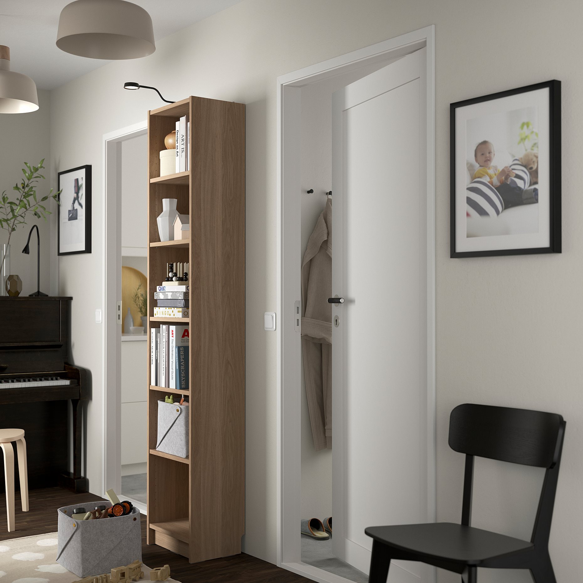 BILLY, bookcase, 40x28x202 cm, 604.773.82