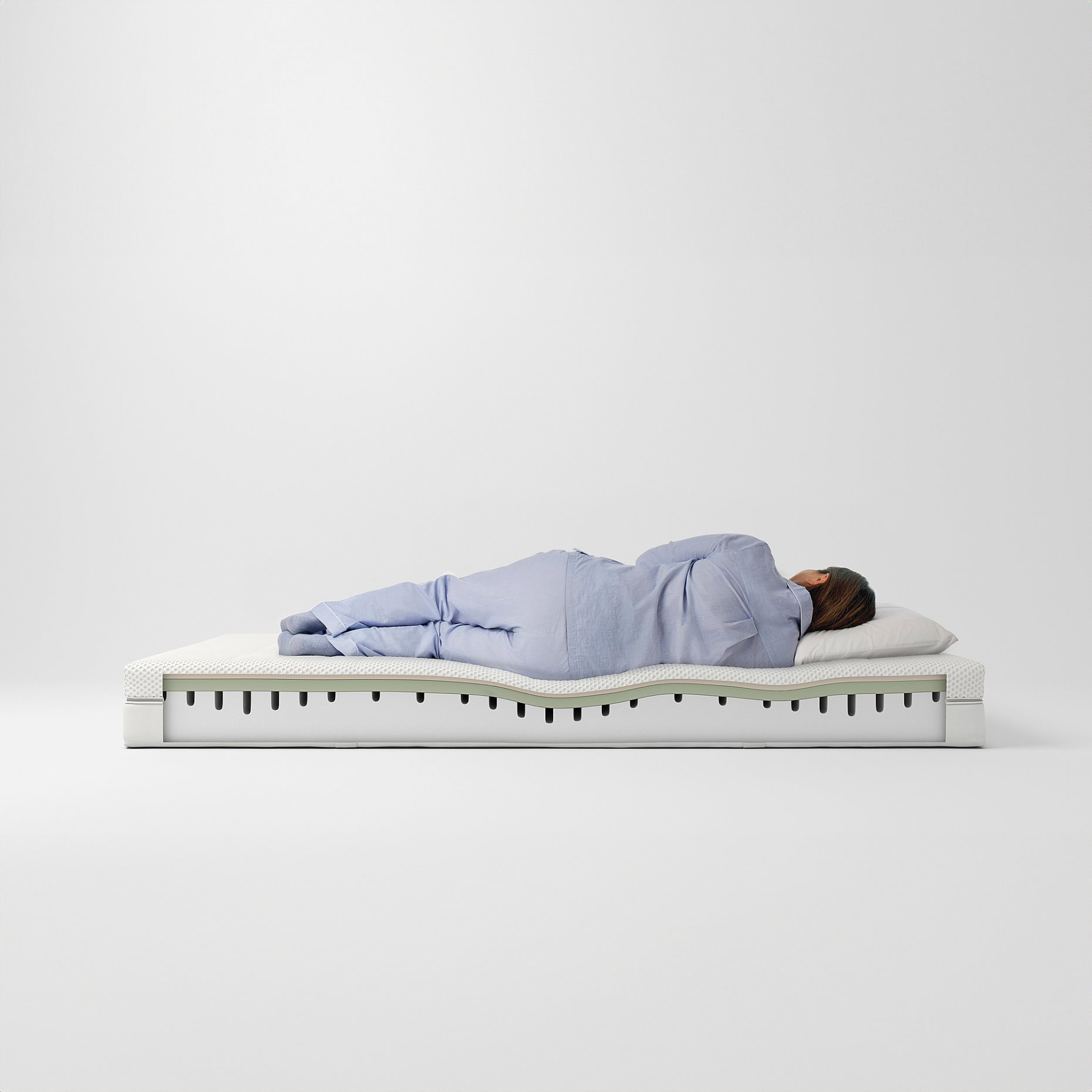 ÅKREHAMN, στρώμα αφρού/μαλακό, 160x200 cm, 604.816.52