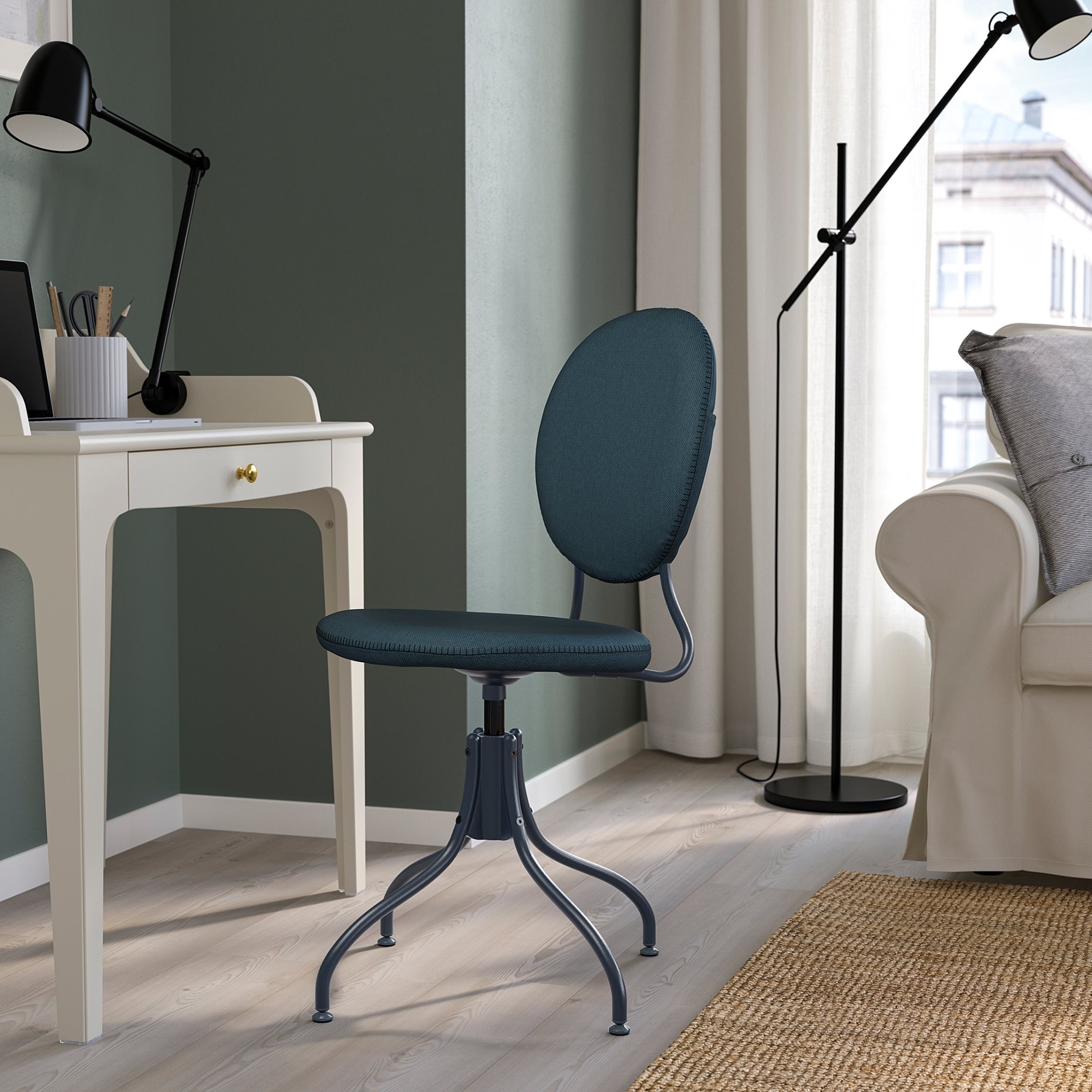 BJÖRKBERGET, swivel chair, 604.817.94