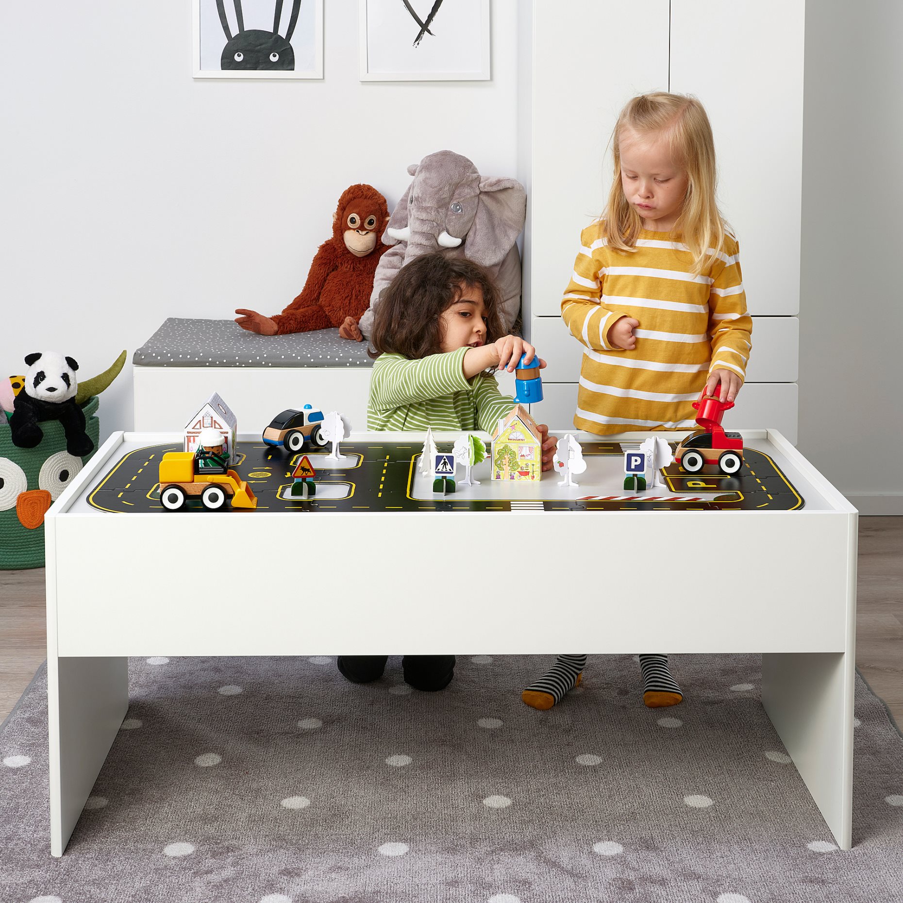 RÄVUNGE, 23-piece car track set, 605.388.56