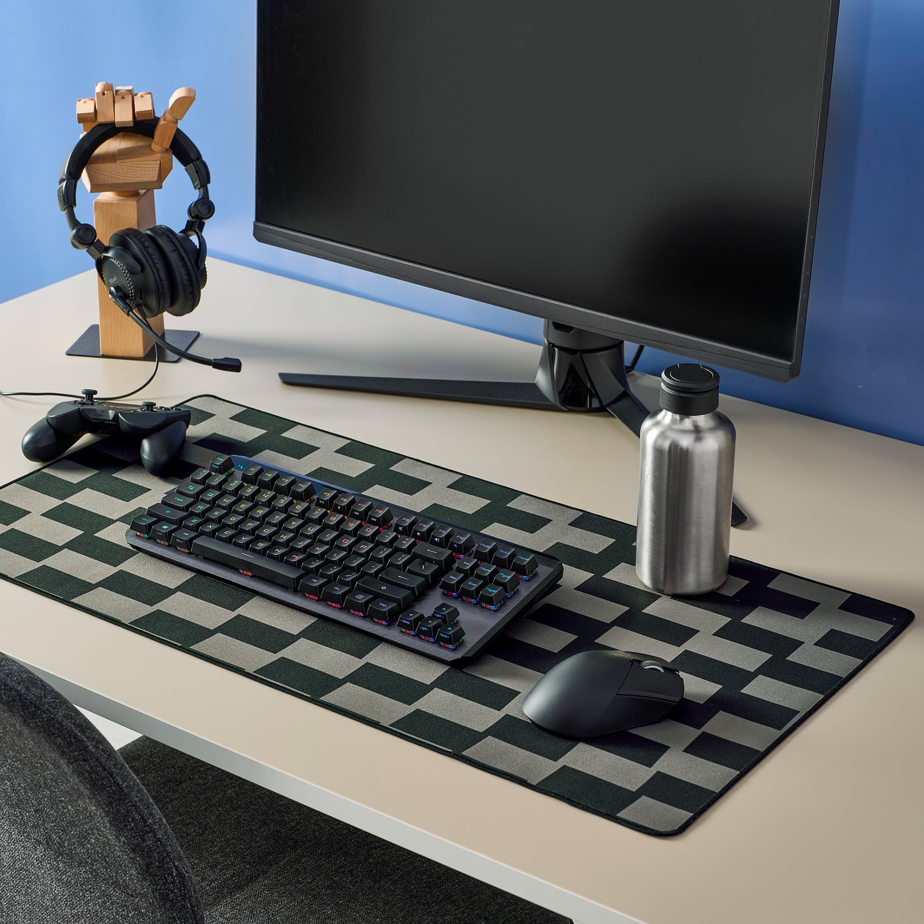 BLASKATA, gaming mouse pad, 40x80 cm, 605.695.22
