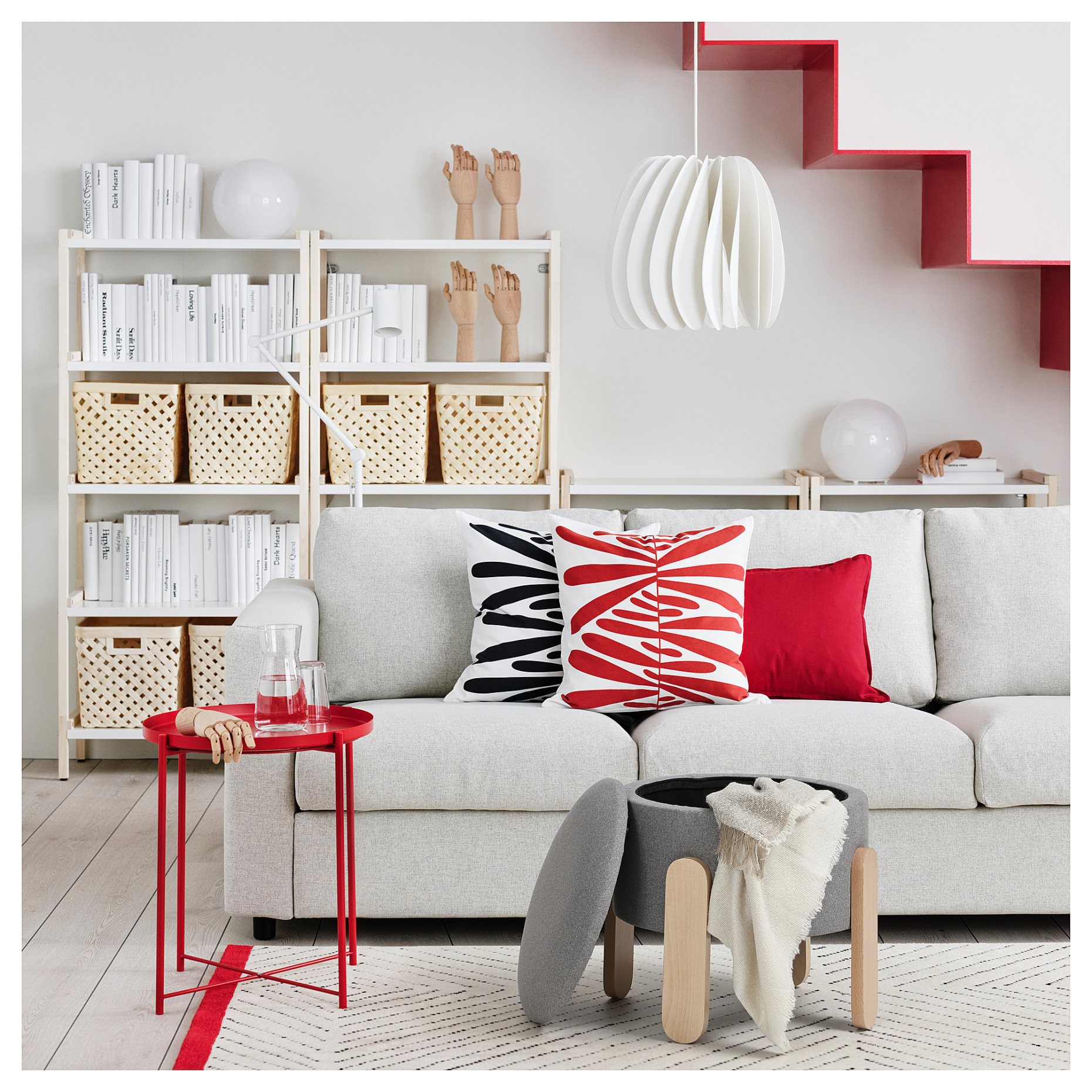 FORLUNDA, pouffe with storage, 605.702.43