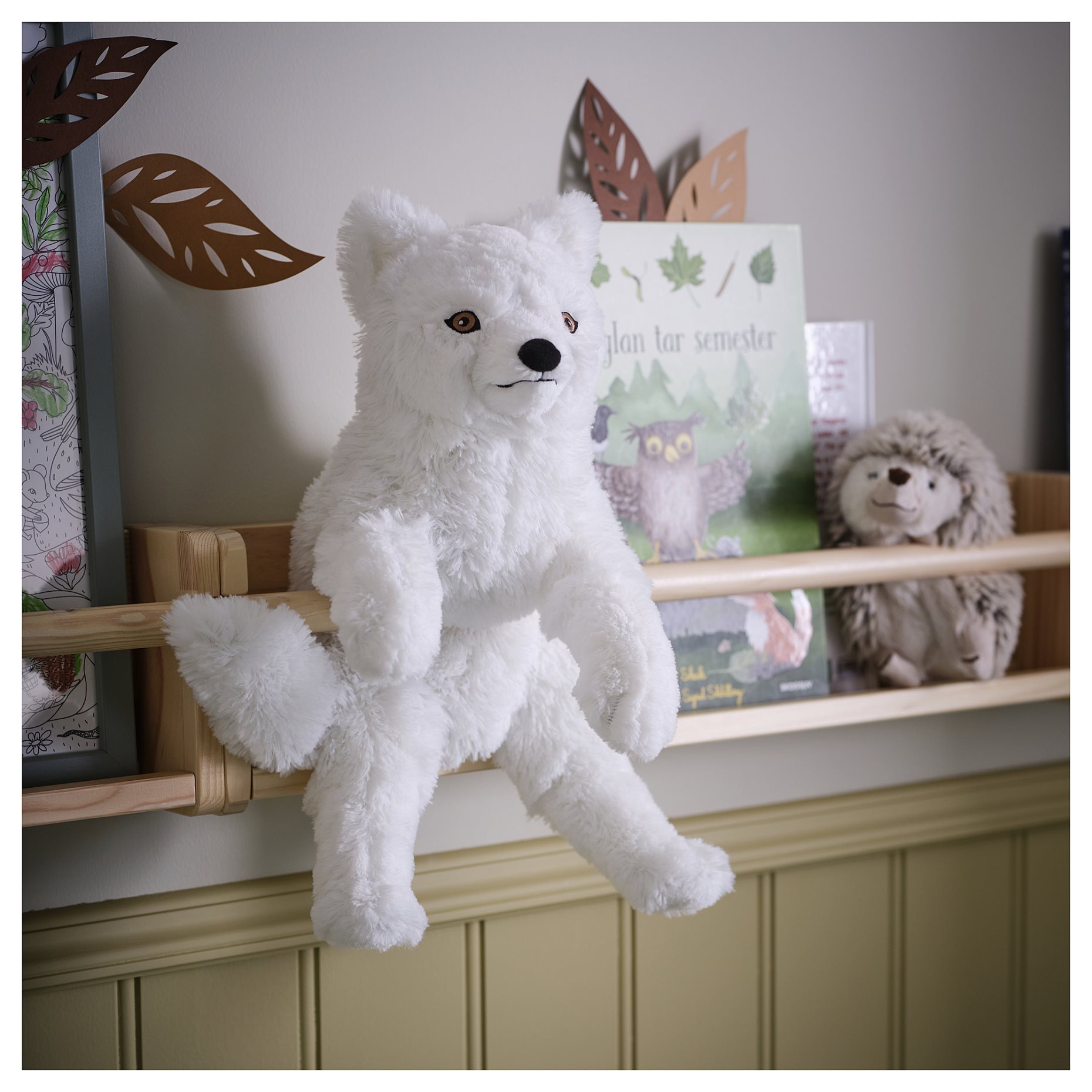 SKOGSDUVA, soft toy/arctic fox, 60 cm, 605.768.91