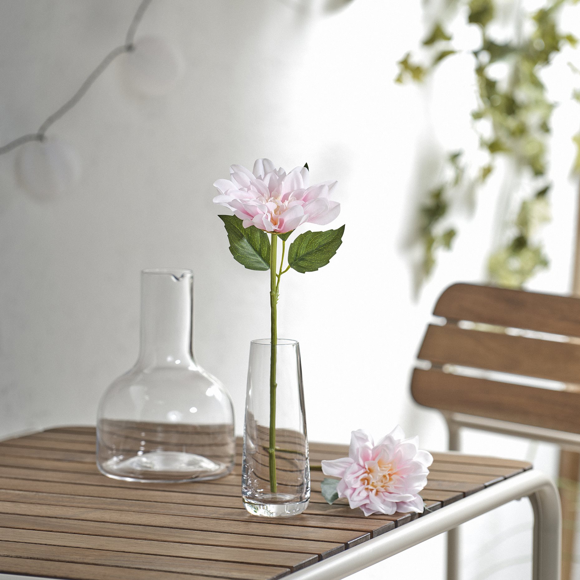 SMYCKA, artificial flower/in/outdoor/Dahlia, 30 cm, 605.871.73