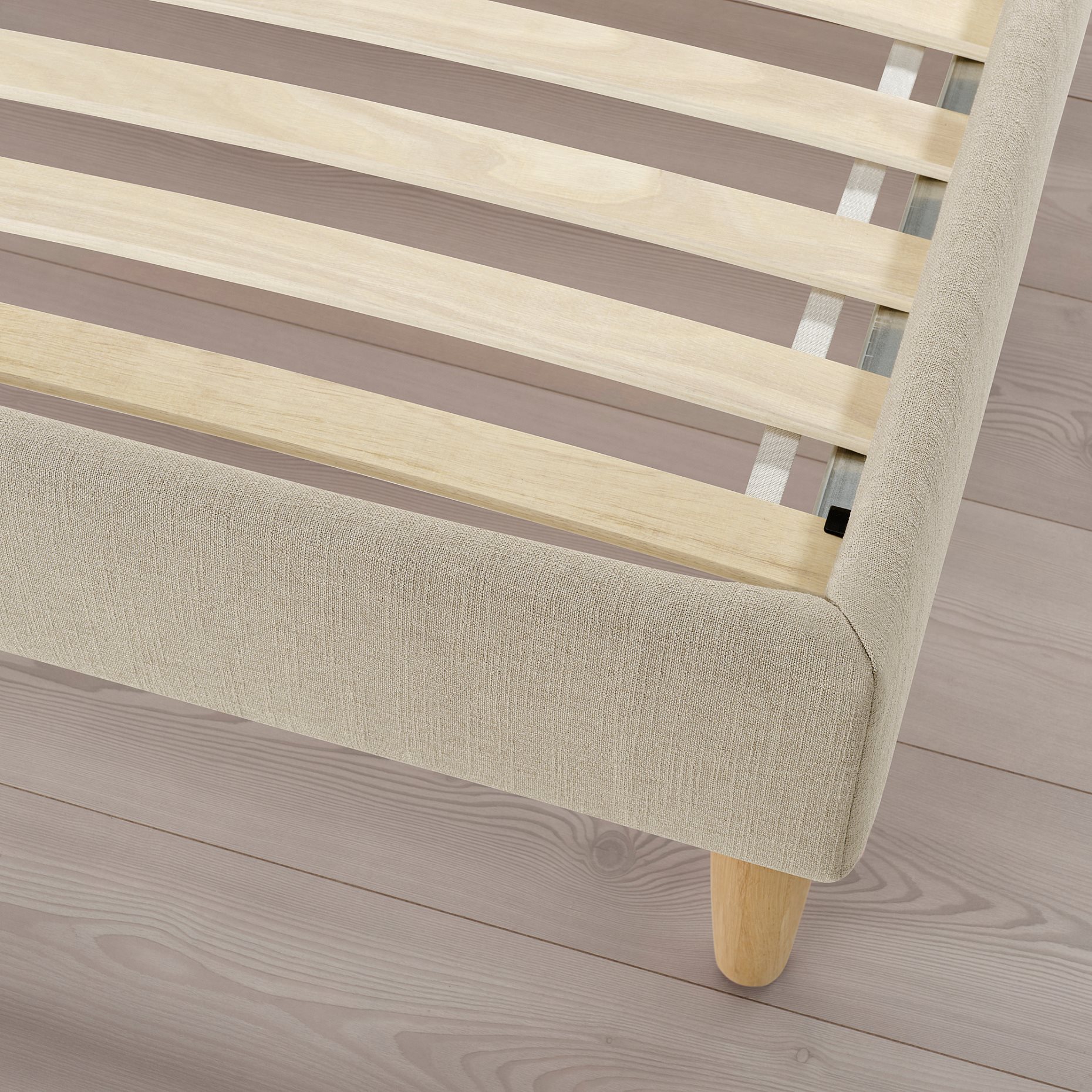 IDANÄS, upholstered bed frame, 140x200 cm, 605.880.64