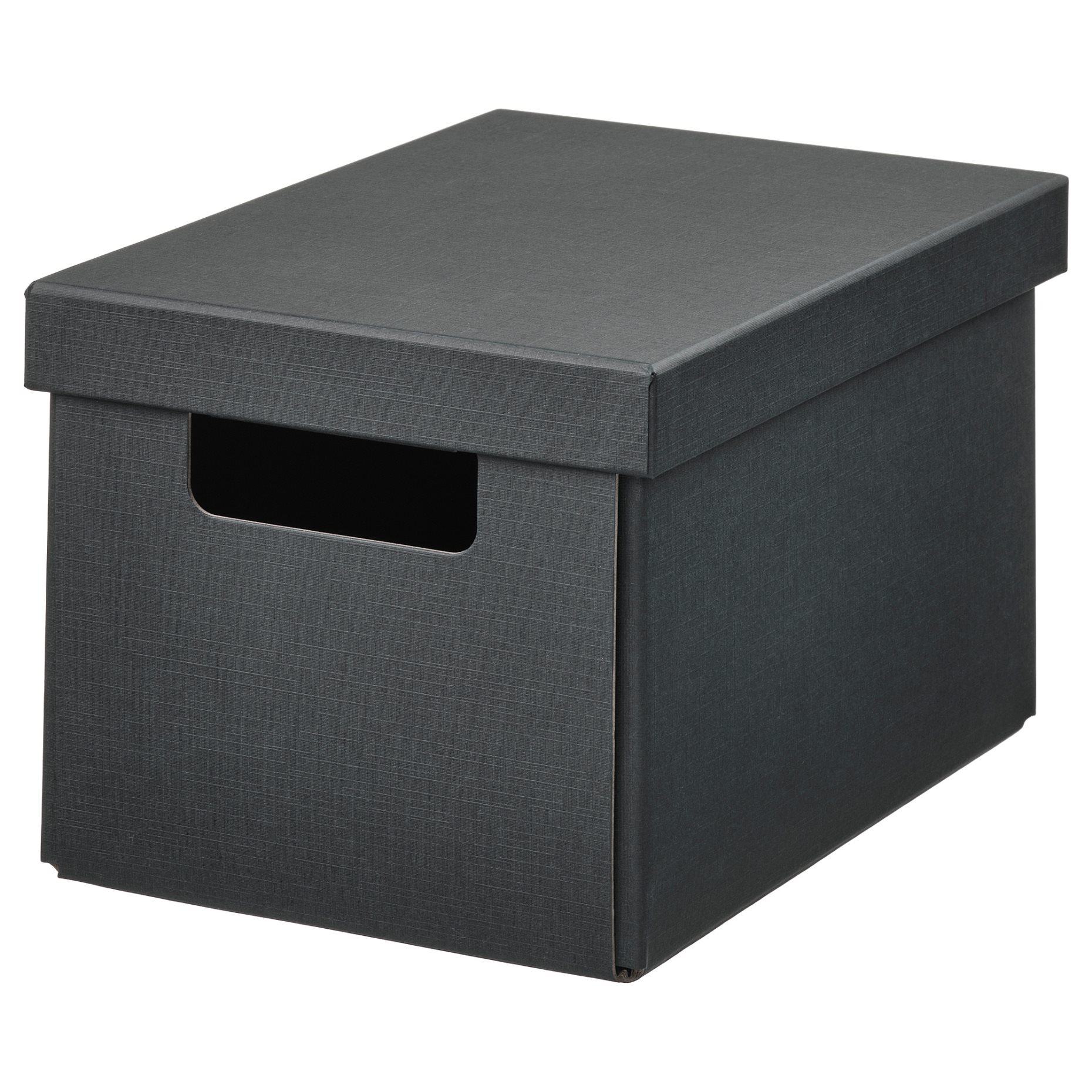 FJÄDERHARV, storage box with lid, 18x25x16 cm, 605.968.94