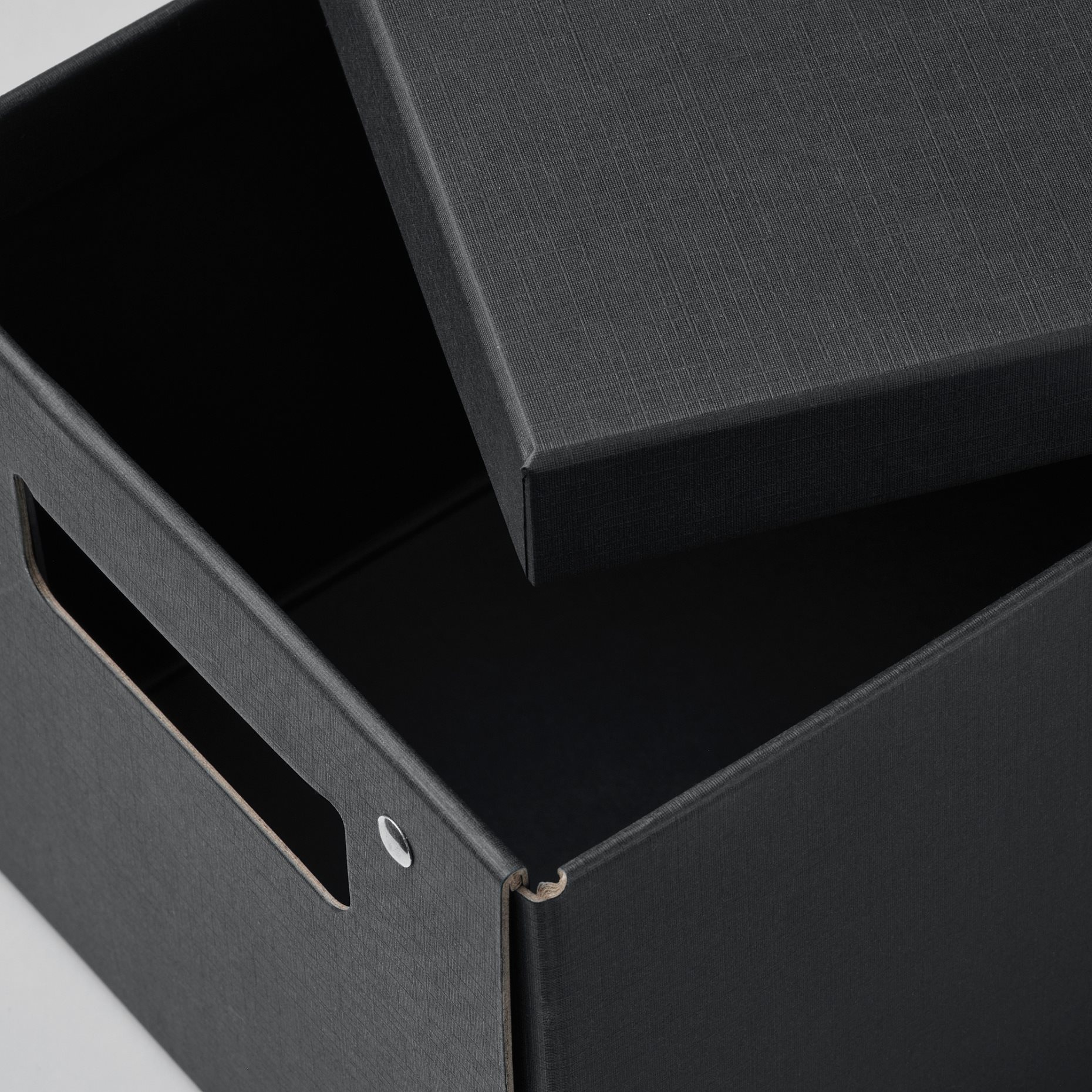 FJÄDERHARV, storage box with lid, 18x25x16 cm, 605.968.94
