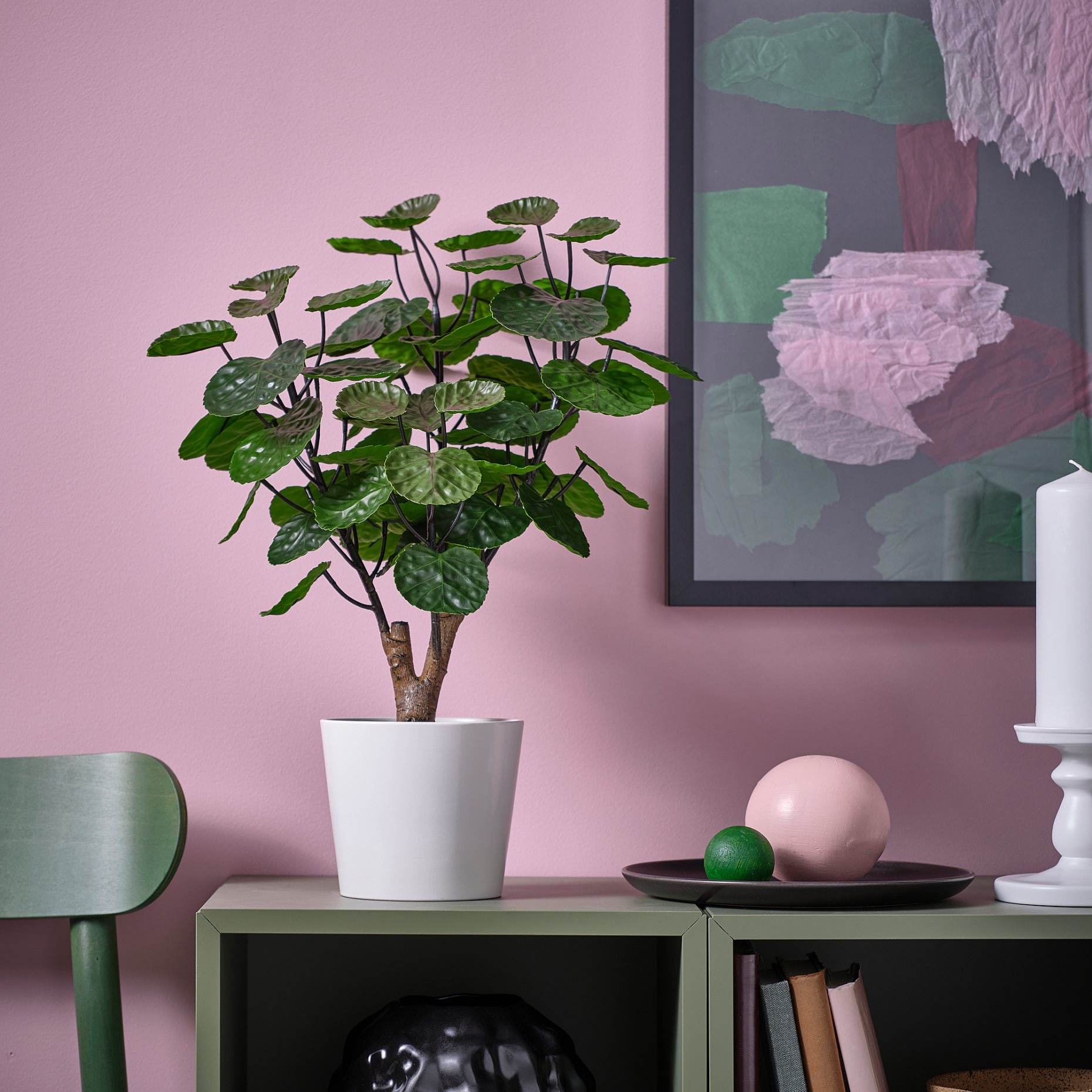 FEJKA, artificial potted plant in/outdoor/Aralia, 12 cm, 606.008.53