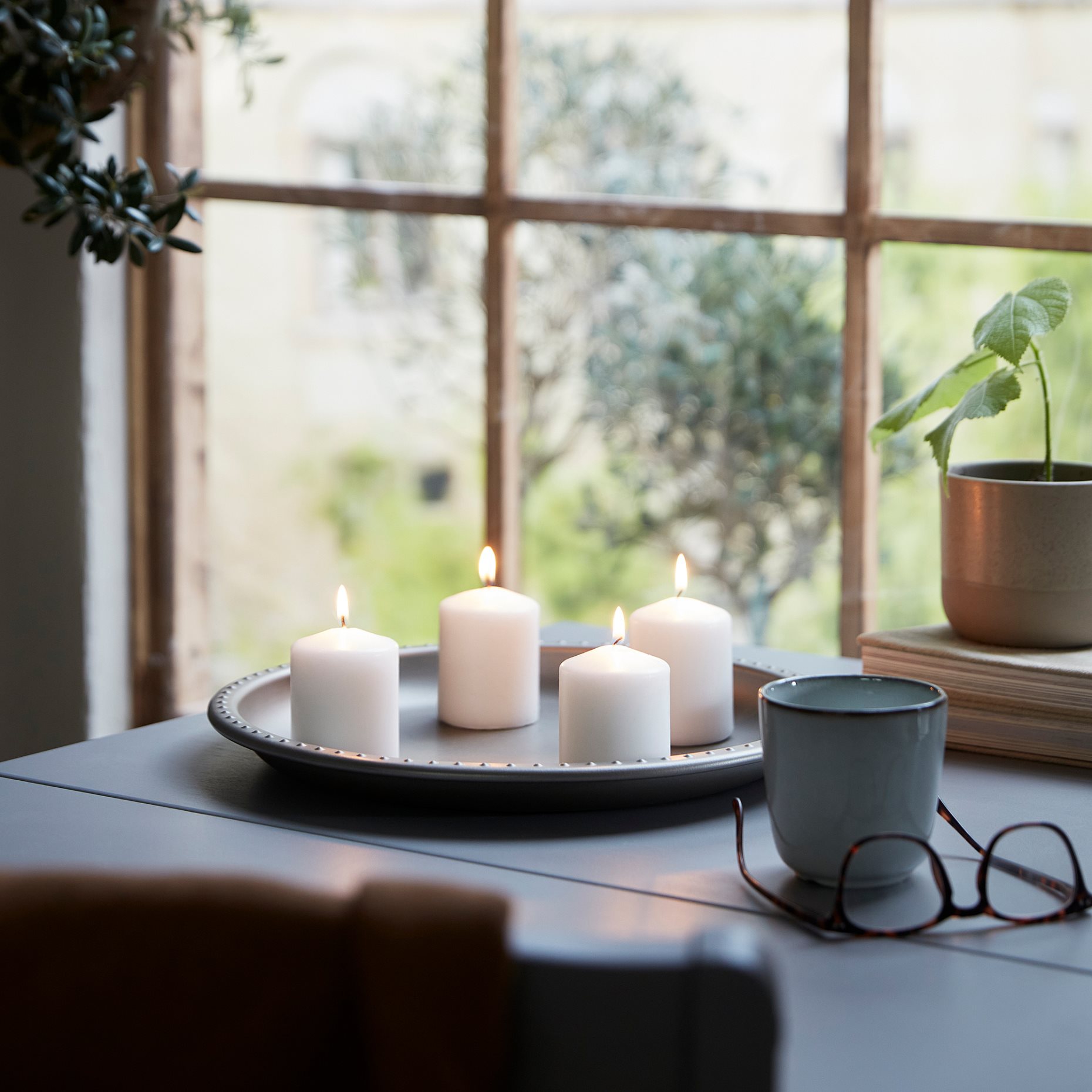 HEMSJÖ, άοσμο κερί, 4 τεμ., 701.242.62