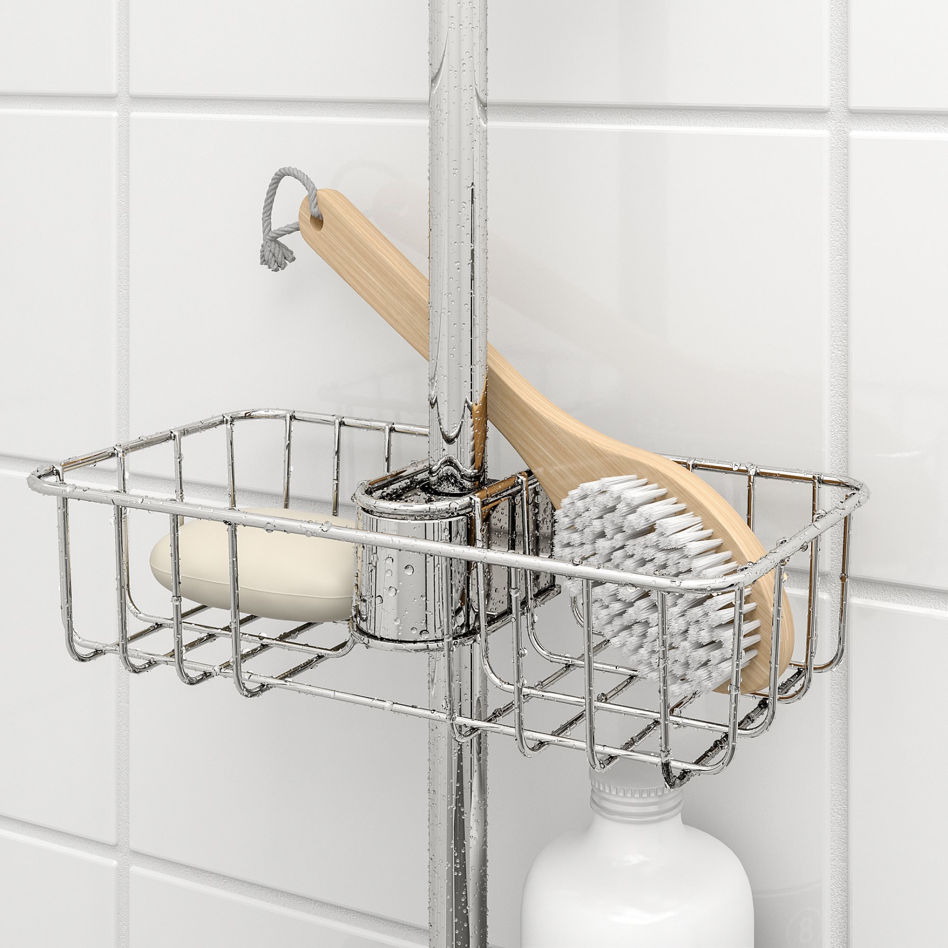 VOXNAN, shower shelf, 703.285.89