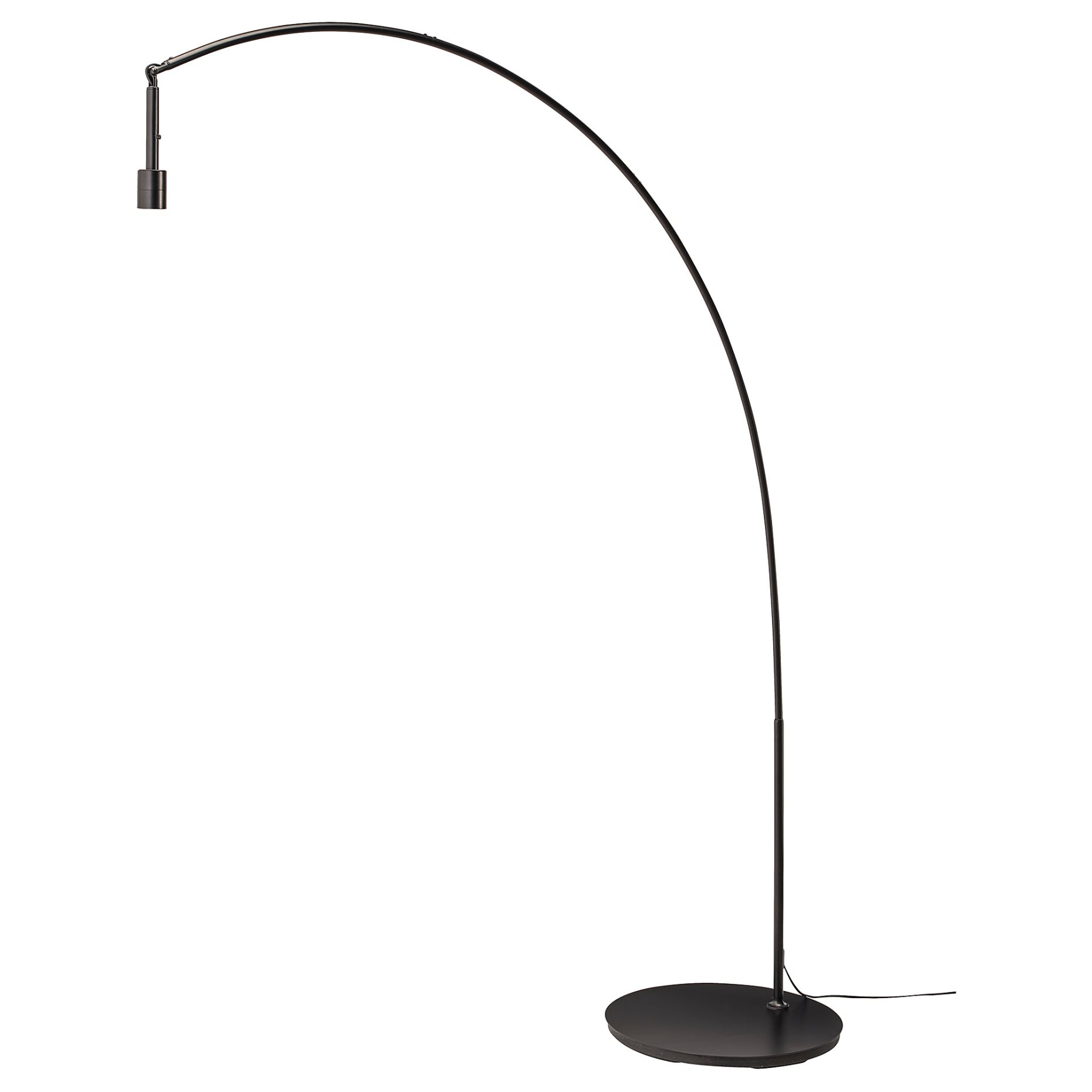 SKAFTET, floor lamp base, arched, 704.055.25